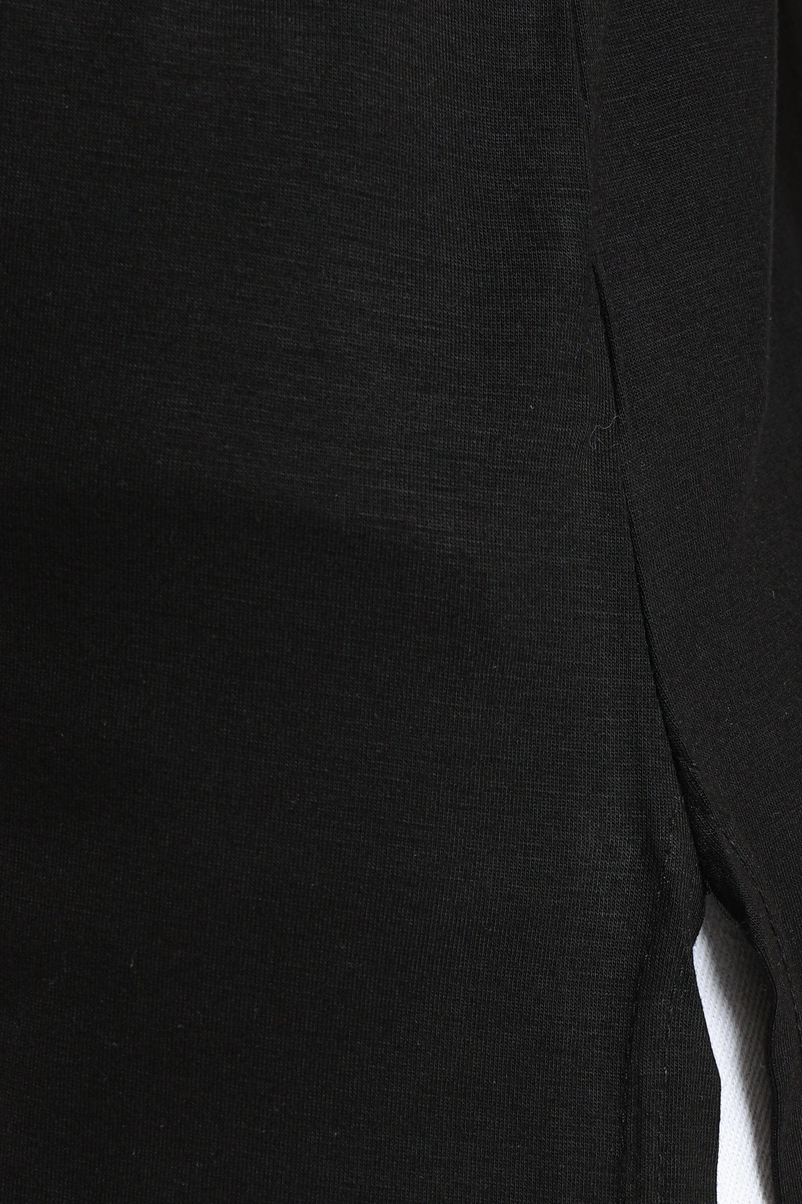 كارينا بلوزة كت من الفيسكوز بياقة عالية