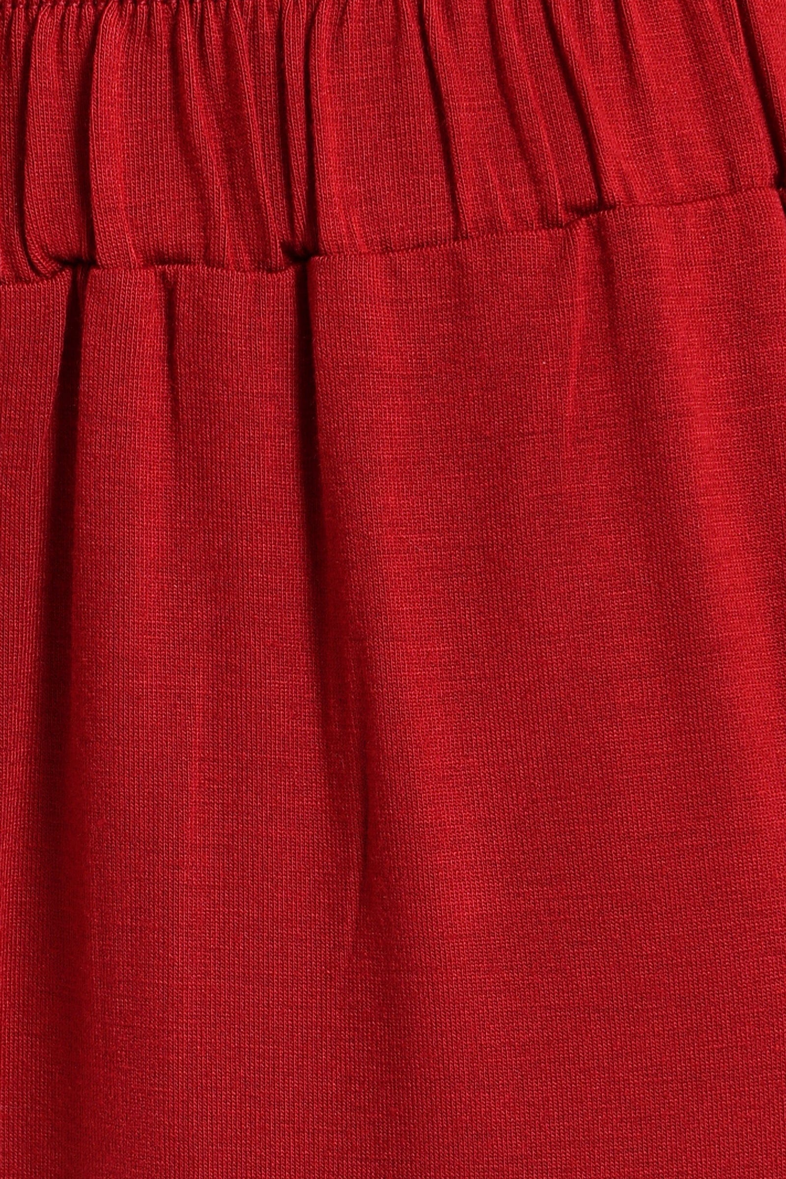 كارينا طقم بيجامة تيشيرت بدانتيل أمامي وبنطلون