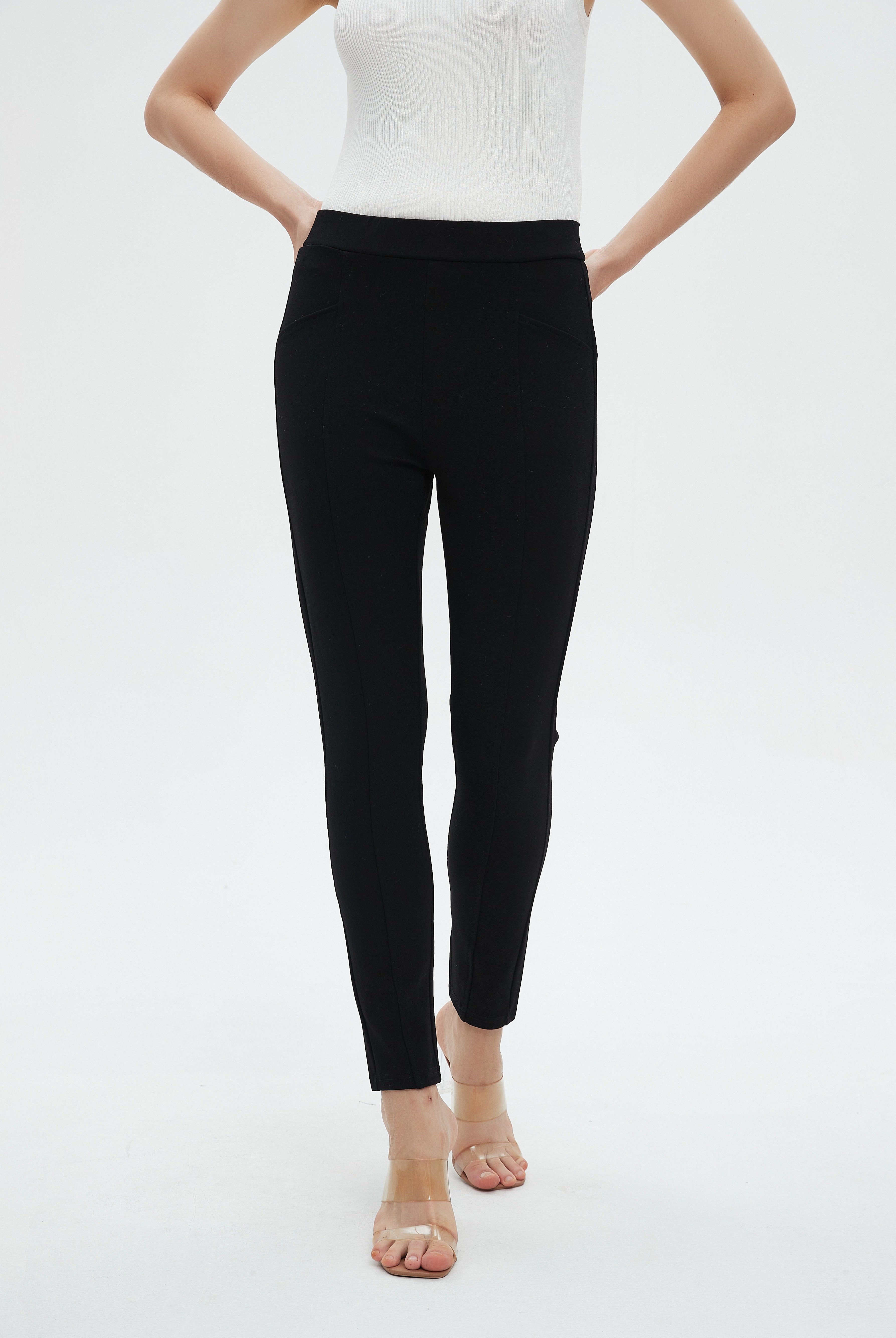 ميكا ليقنز نسائي طويل بجيوب أمامية