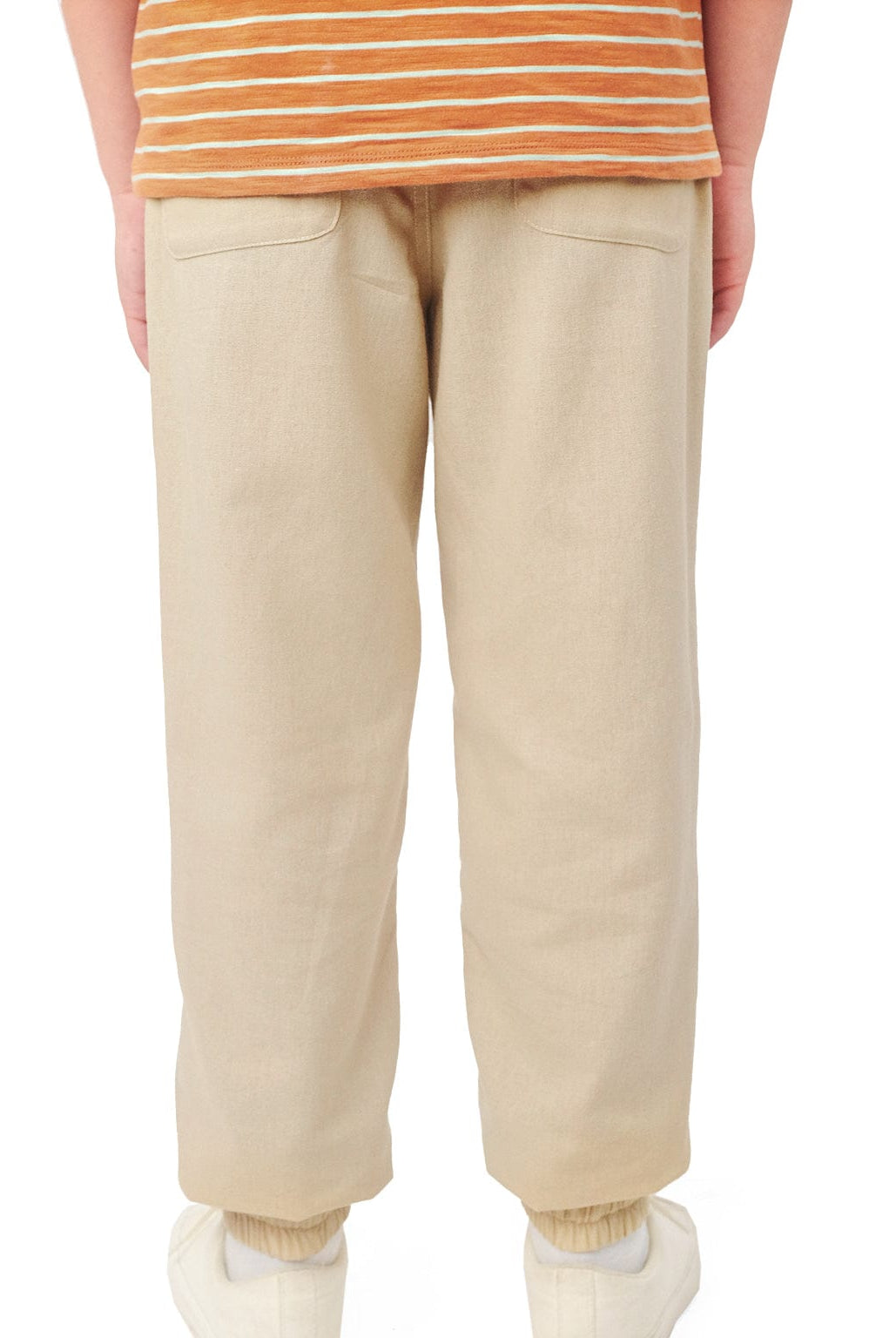 جينجرسنابس بنطلون ولادي بأستيك من الأسفل سادة