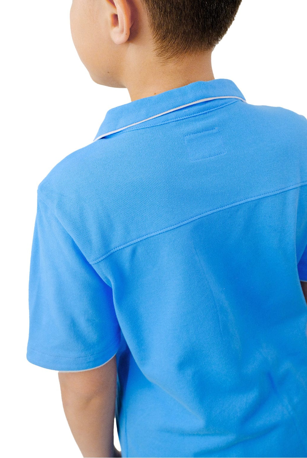 جينجرسنابس تيشيرت بولو ولادي نص كم بجيب أمامي