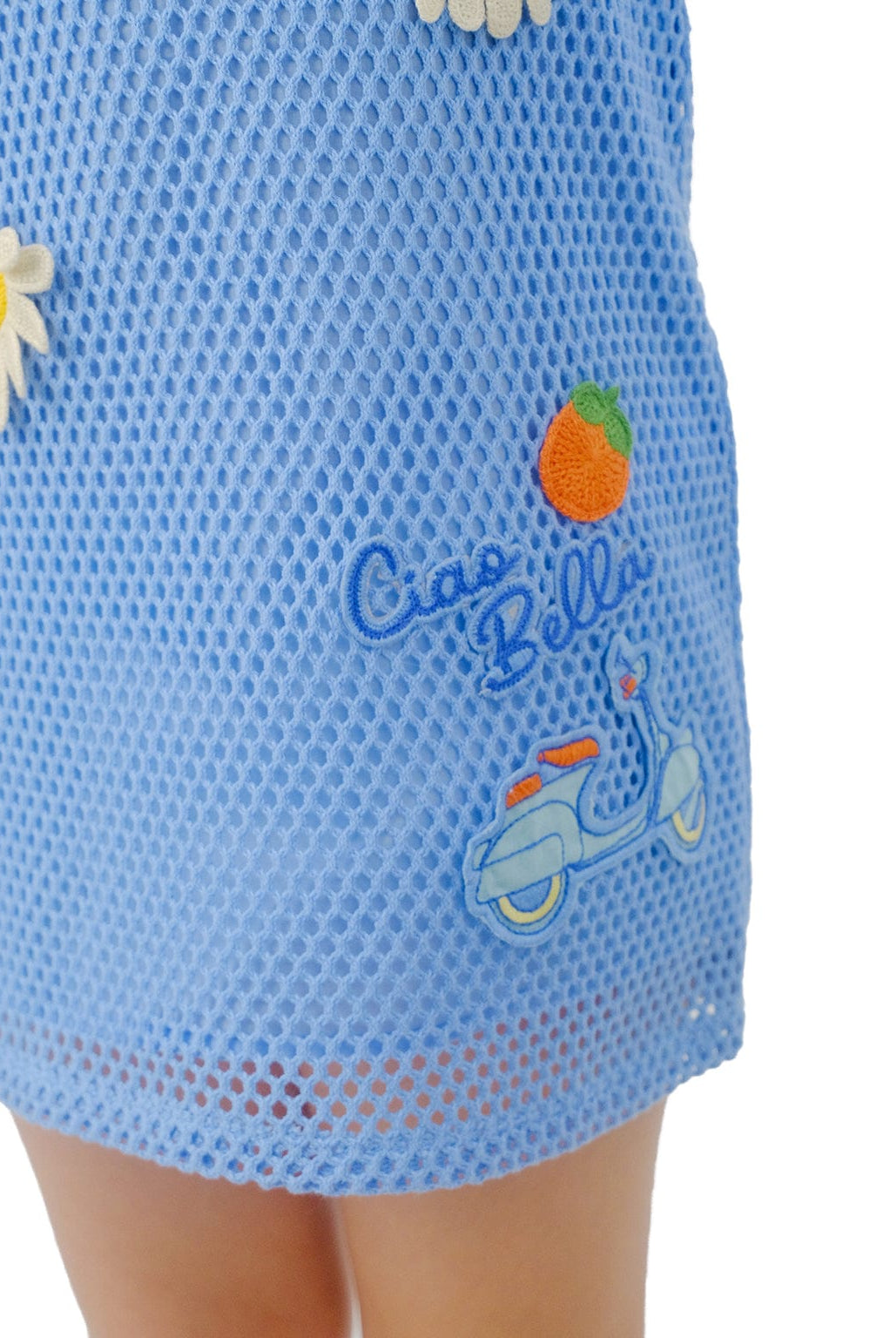 جينجرسنابس فستان بناتي مربعات مورد كت