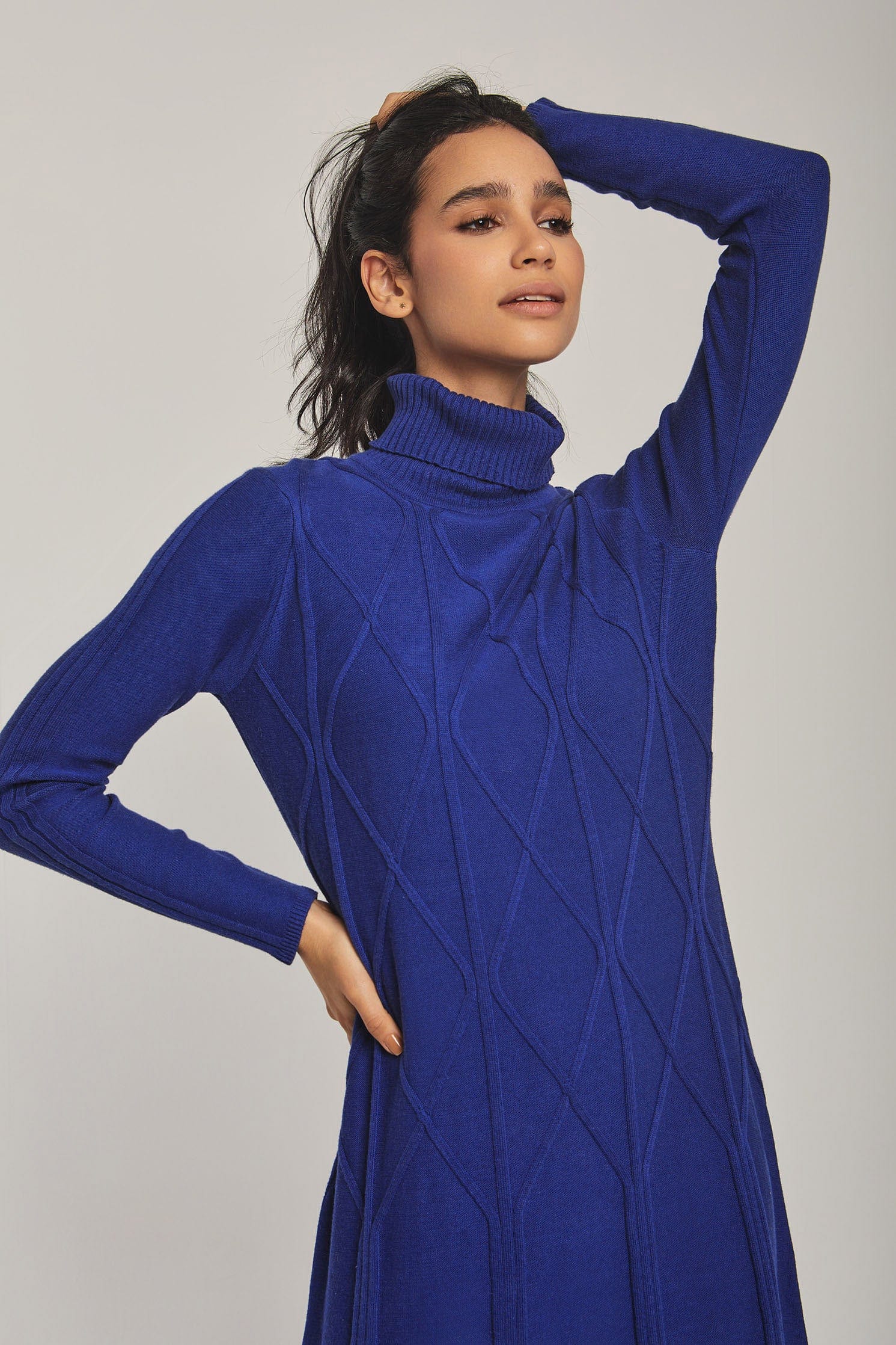 داليدرس فستان نسائي مطرز قطن أبيض