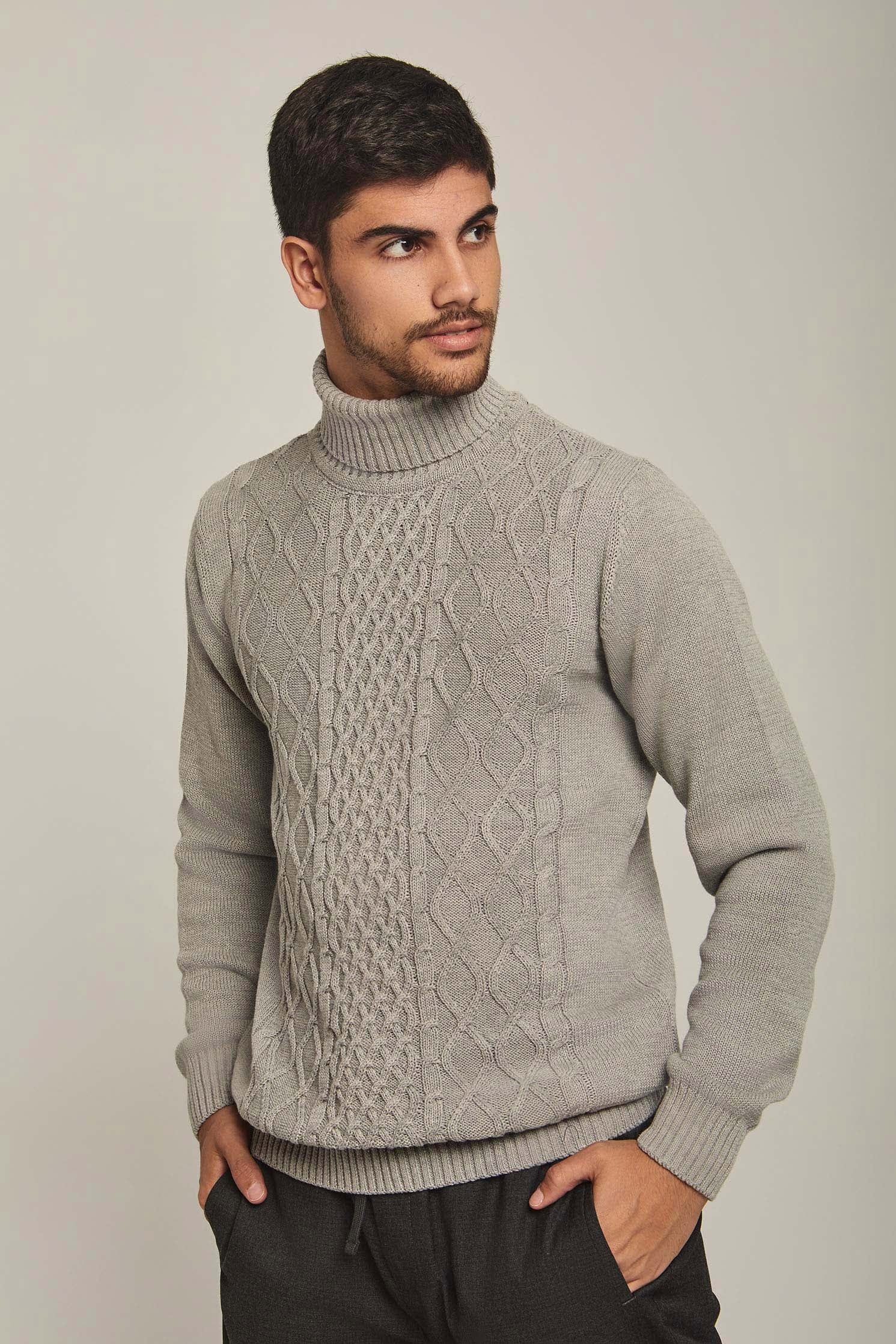 داليدرس بلوفر رجالي مشغول وياقه عاليه