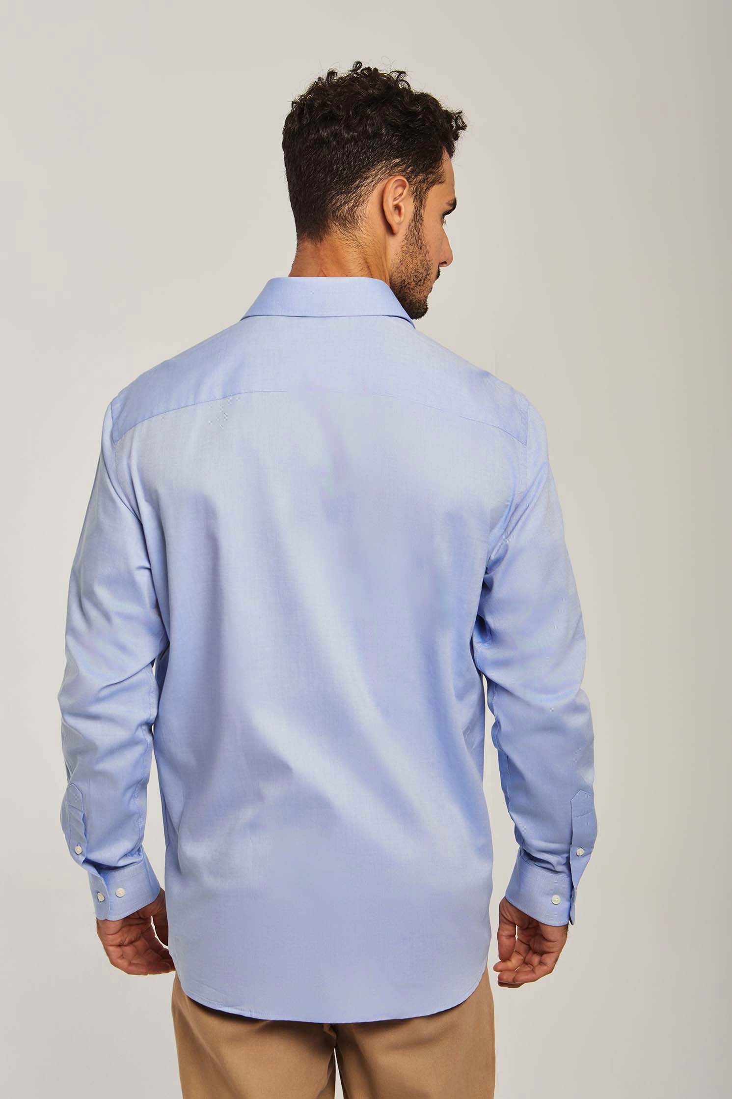 داليدرس قميص رجالي سادة أبيض