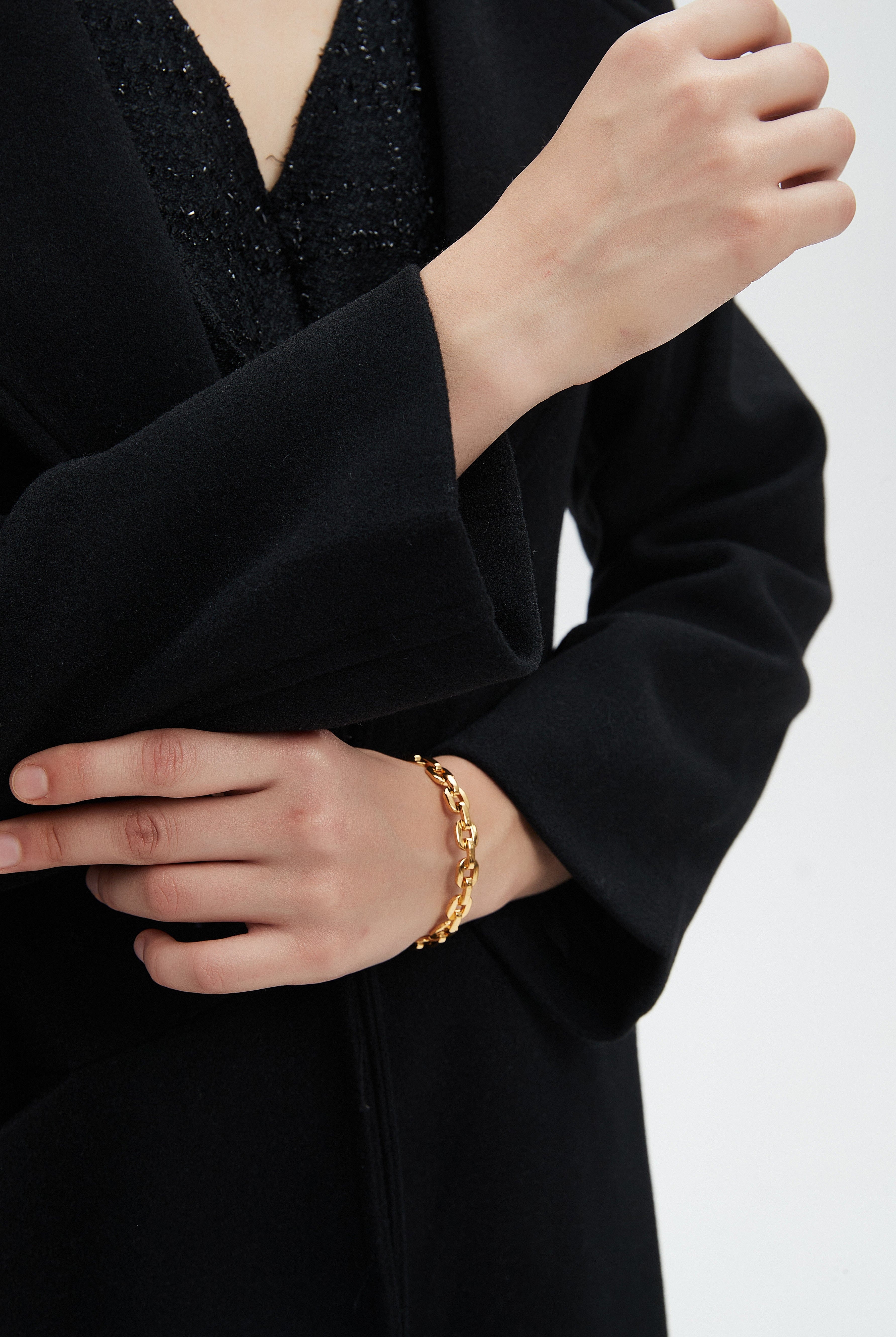 ميكا جاكيت نسائي طويل بأكمام طويلة وياقة كبيرة