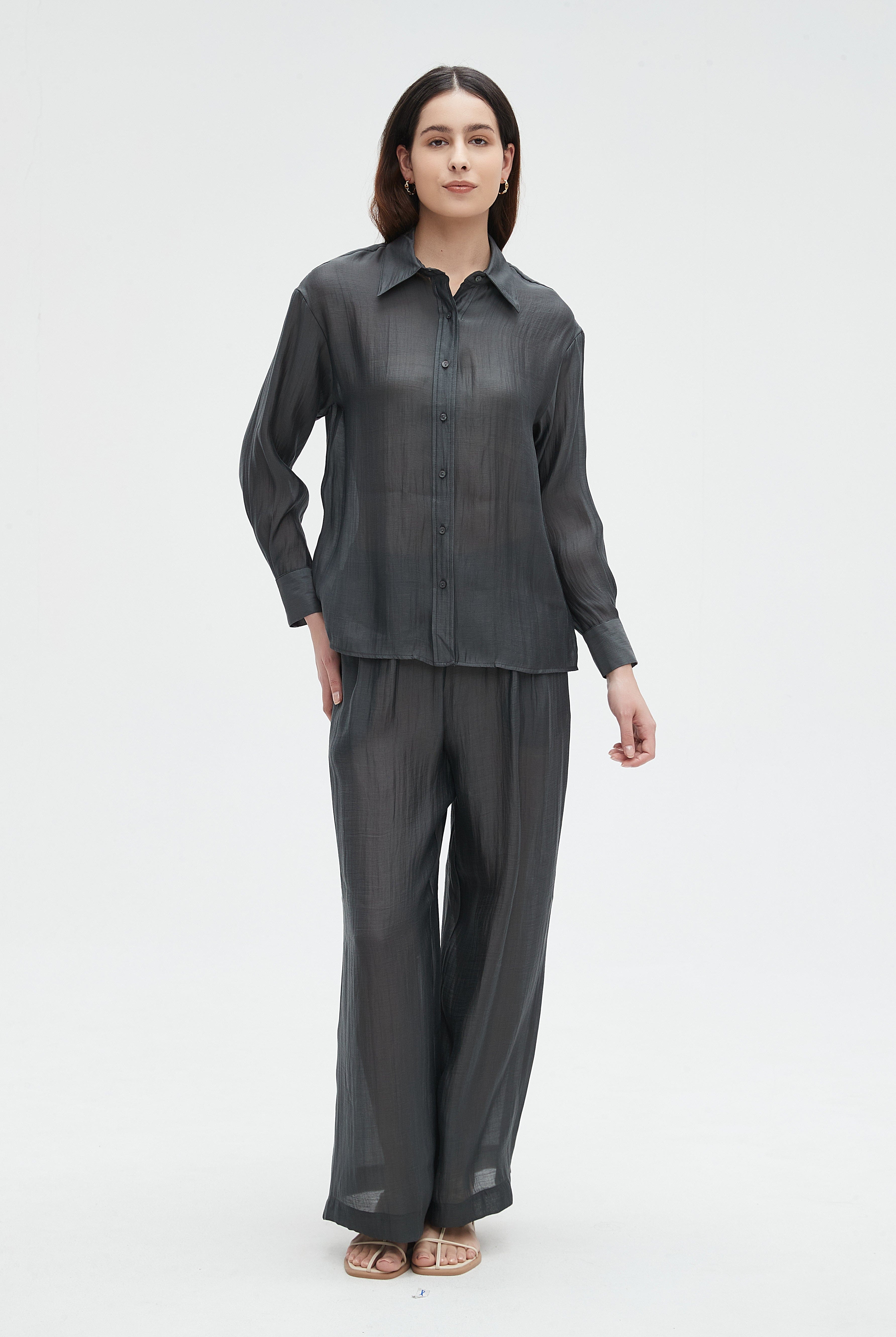 نتشي بنطلون نسائي طويل ساده