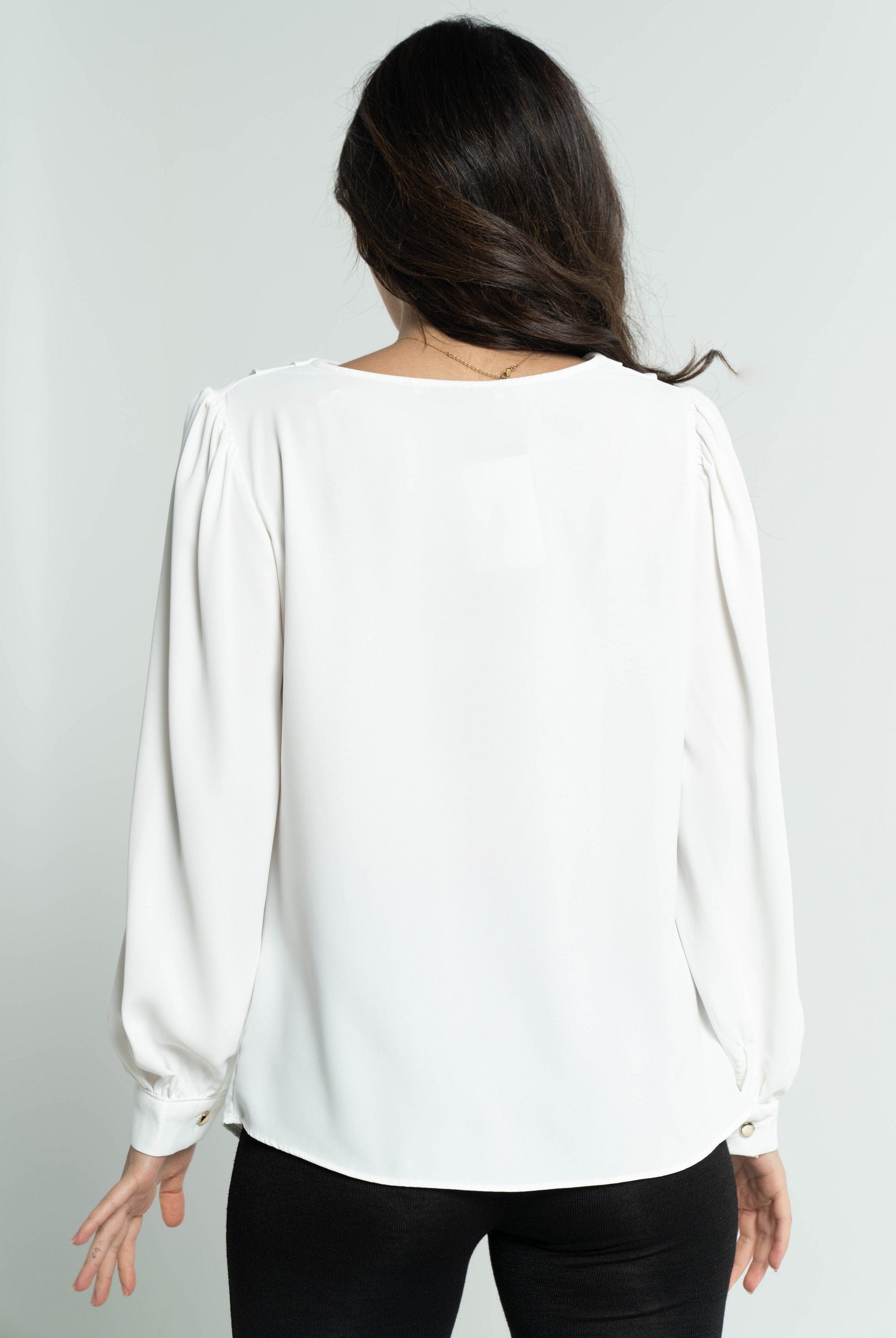 داليدرس تسوقي بلوزة نسائي سادة كم طويل اونلاين في السعودية