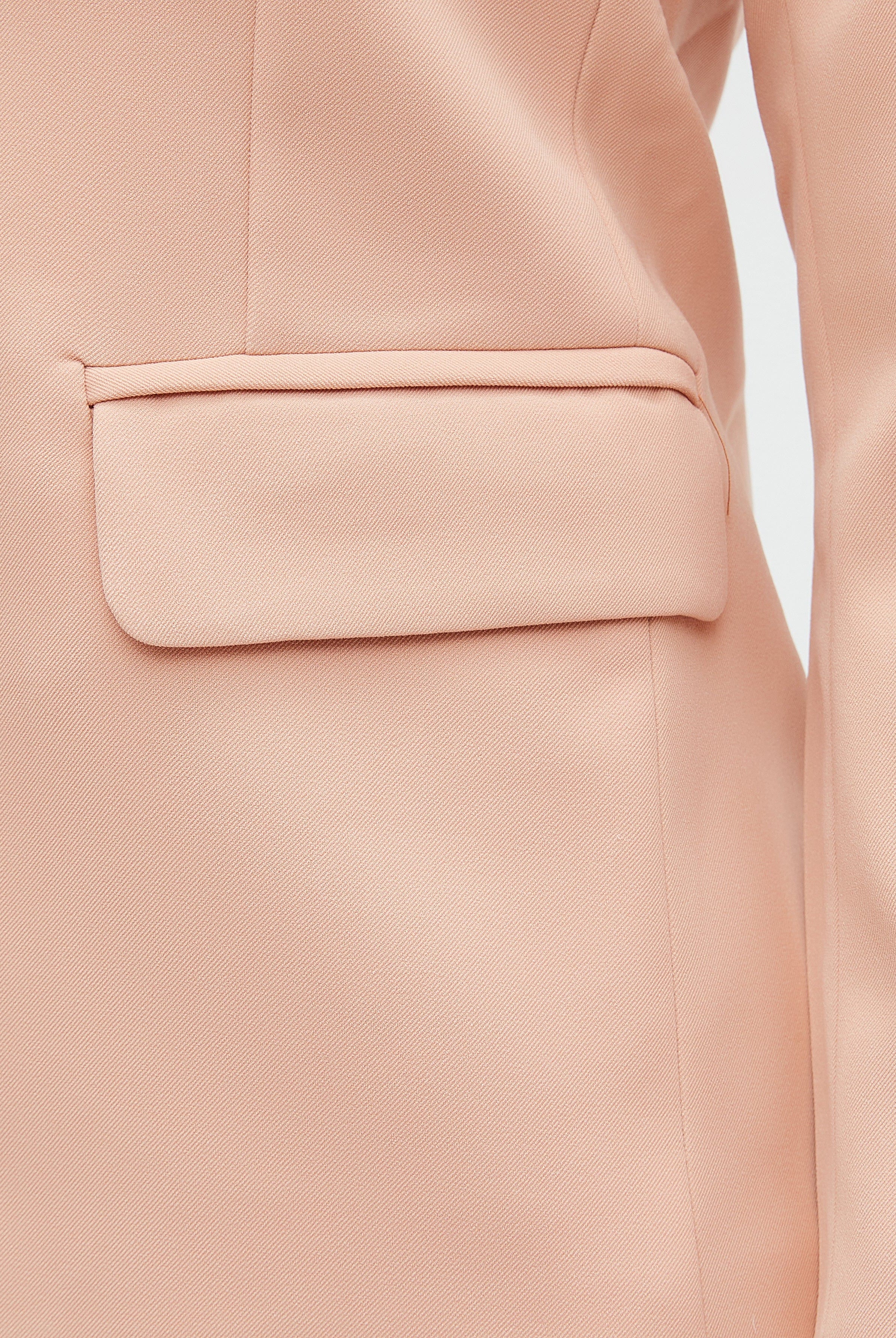 نتشي جاكيت نسائي ساده بكم وازرز