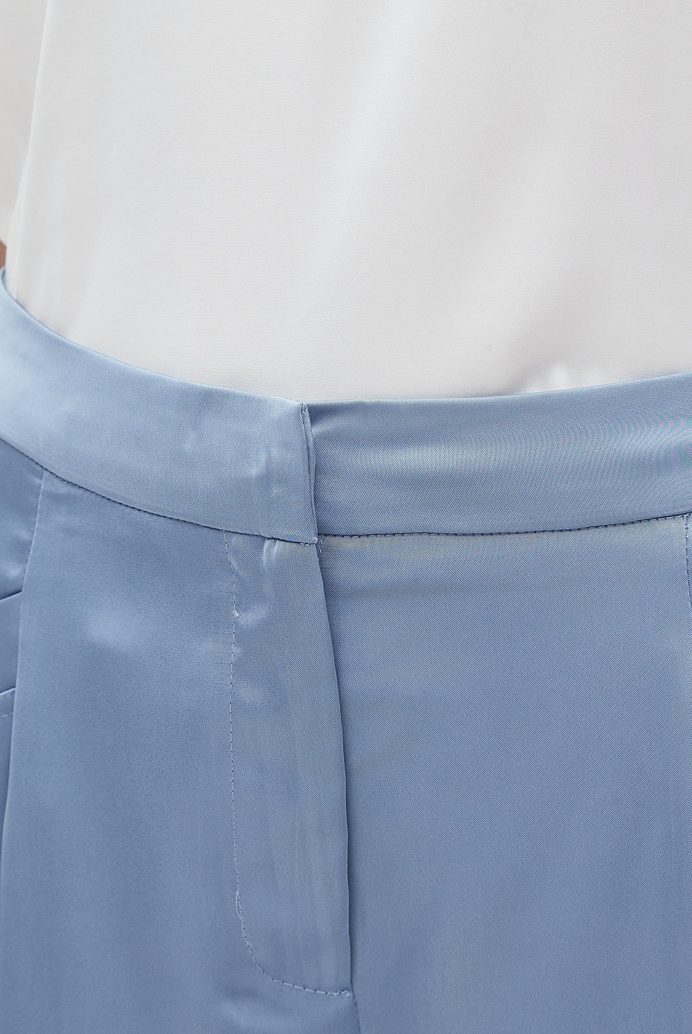 نتشي بنطلون نسائي سادة برجل واسعة طويل