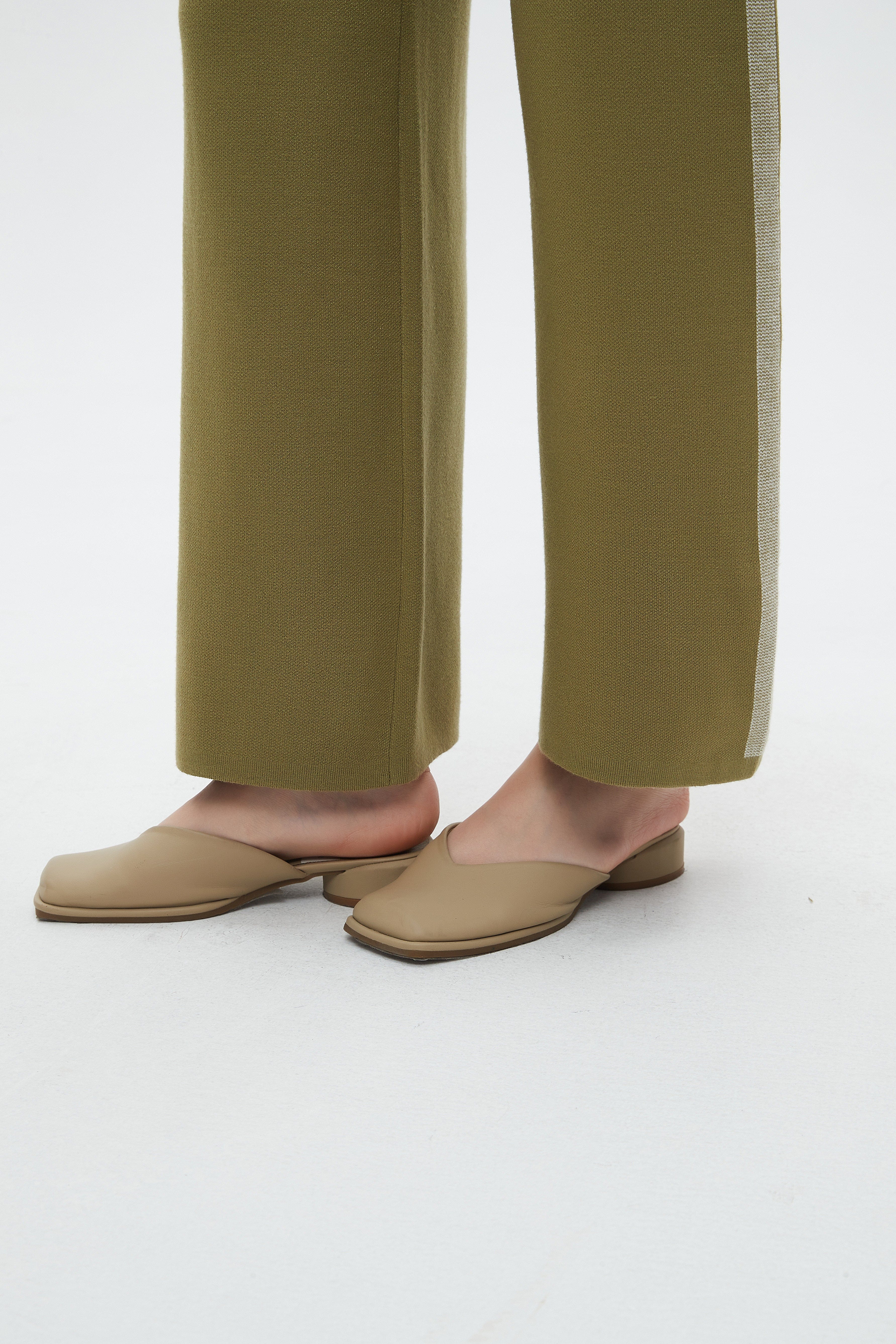 ميكا بنطلون نسائي طويل برباط على الخصر وجيوب