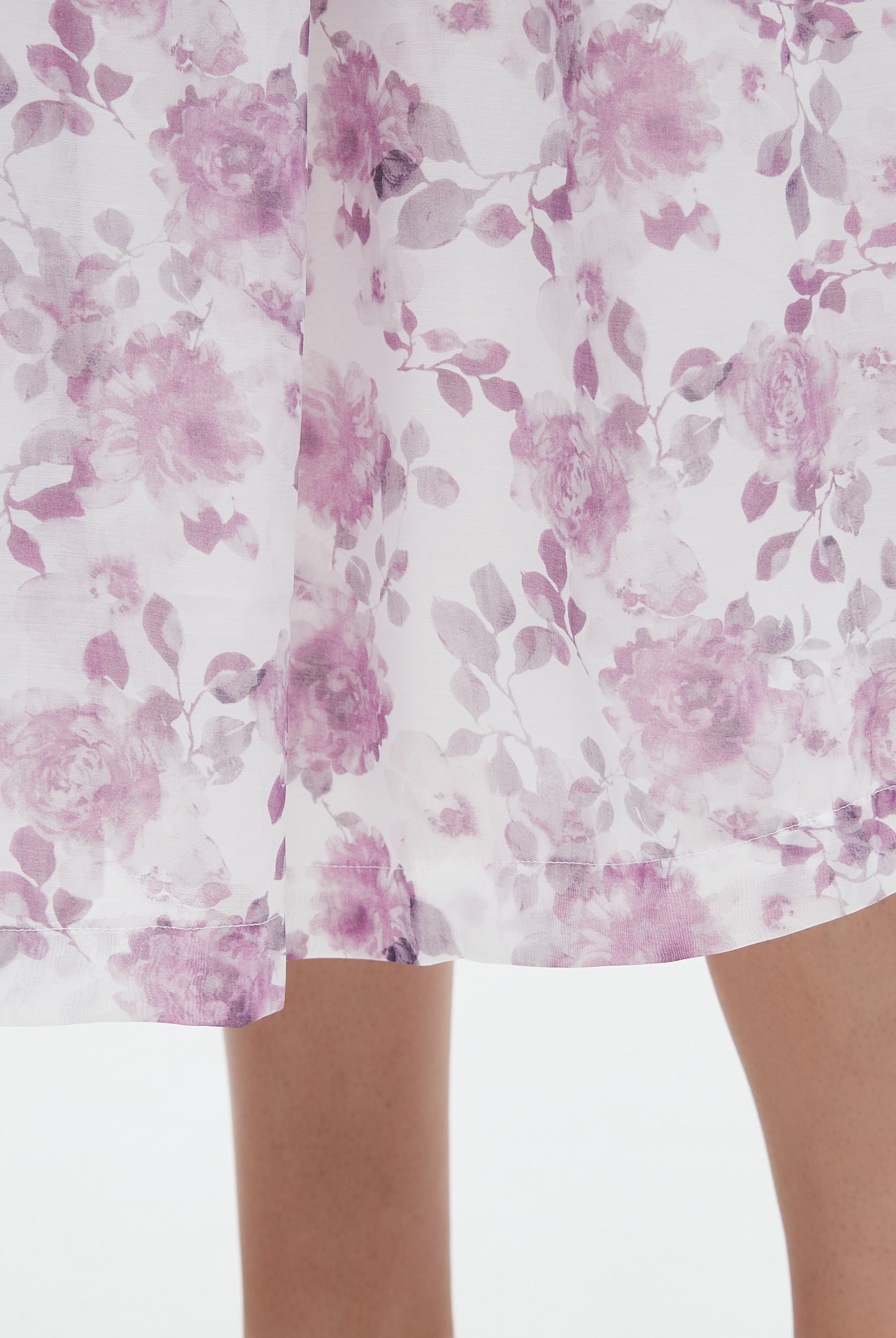 نتشي تنورة نسائي ميدي منقوشة قصيره