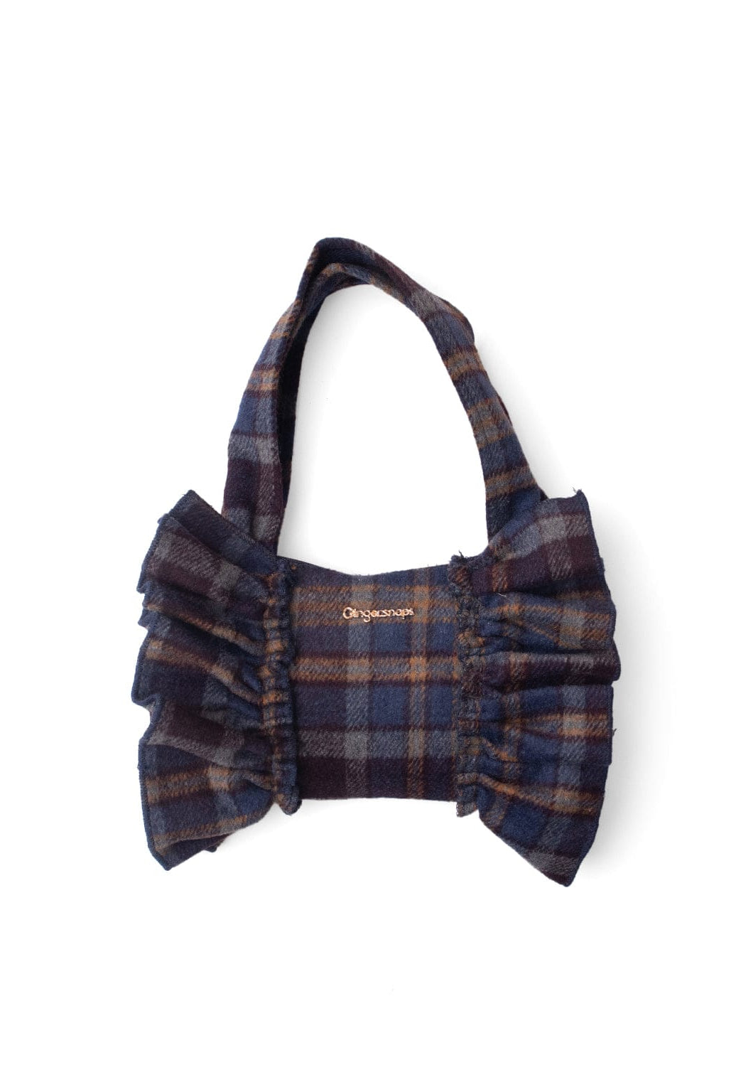 جينجرسنابس حقيبة بناتي كاروهات بكرانيش متعدد الألوان