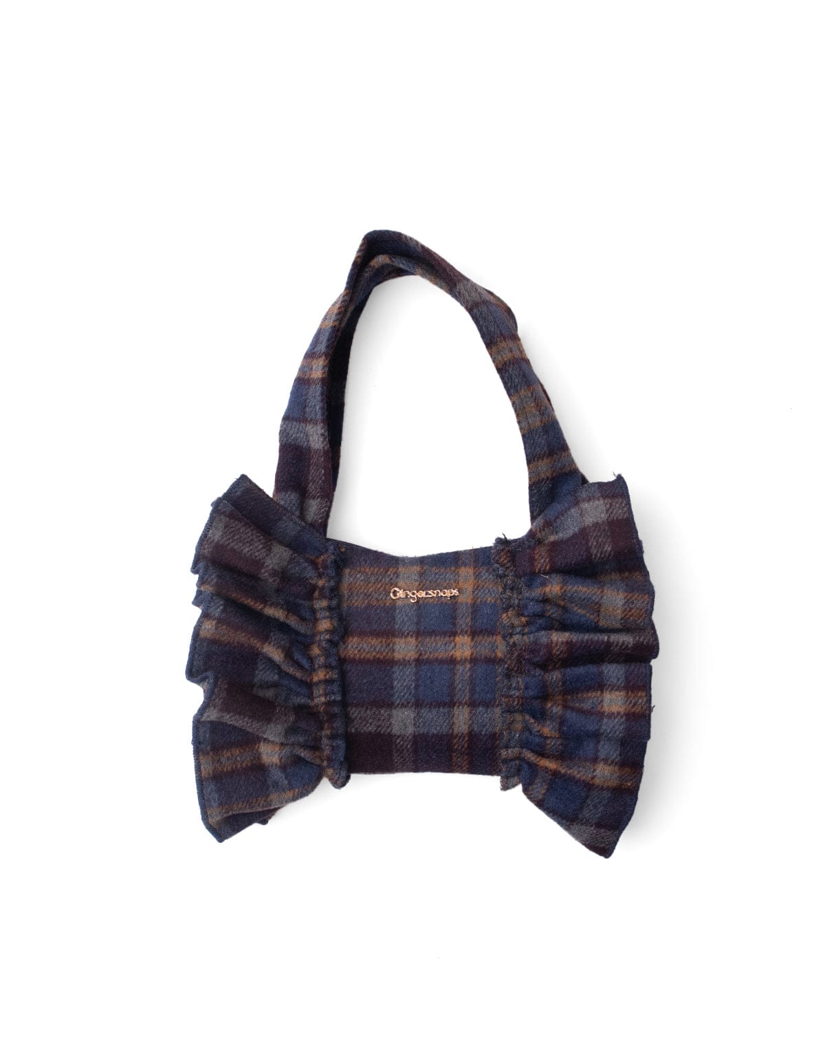 جينجرسنابس حقيبة بناتي كاروهات بكرانيش متعدد الألوان