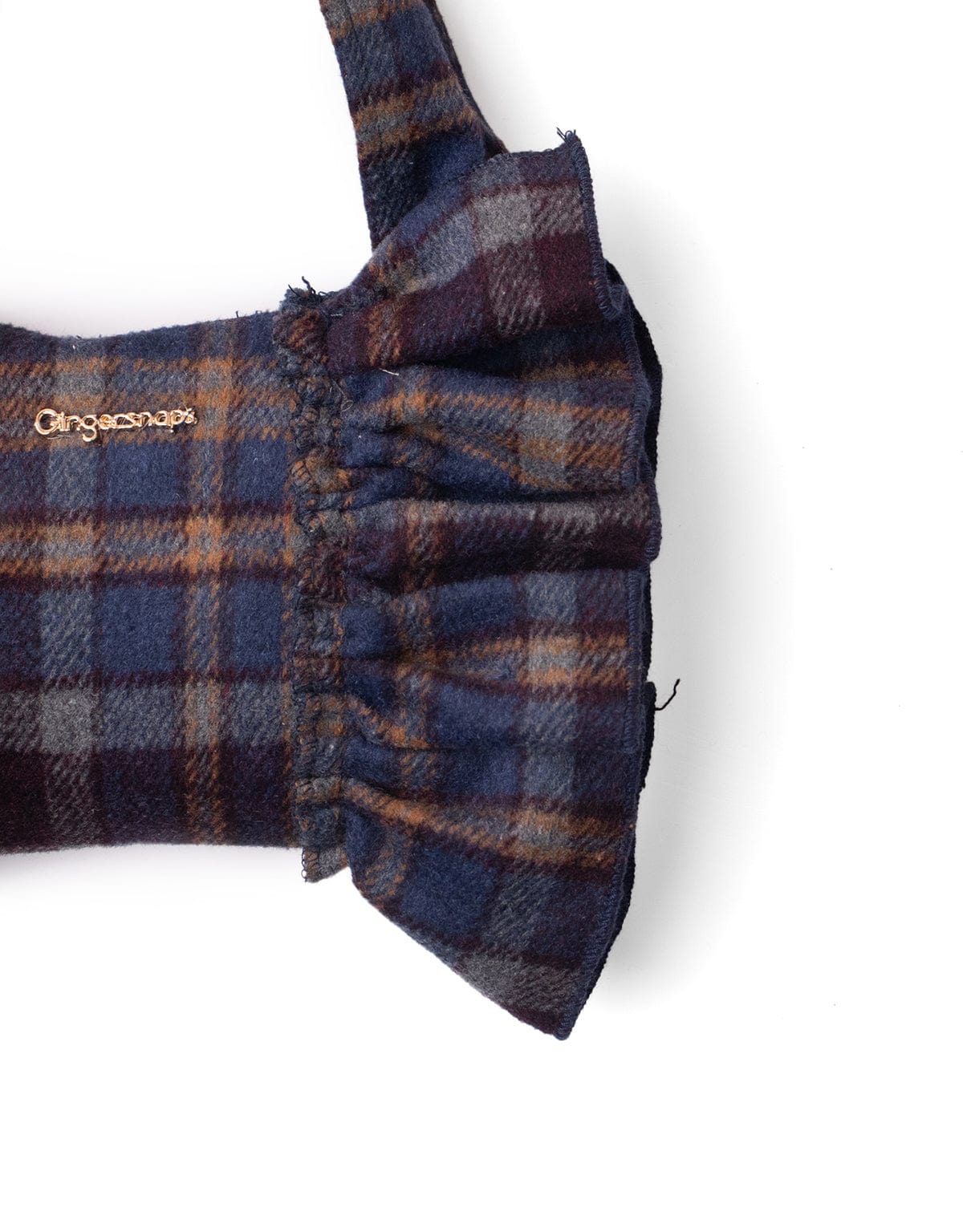 جينجرسنابس حقيبة بناتي كاروهات بكرانيش متعدد الألوان