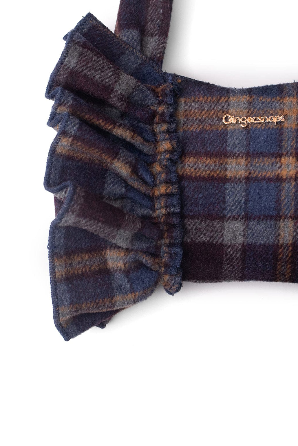 جينجرسنابس حقيبة بناتي كاروهات بكرانيش متعدد الألوان