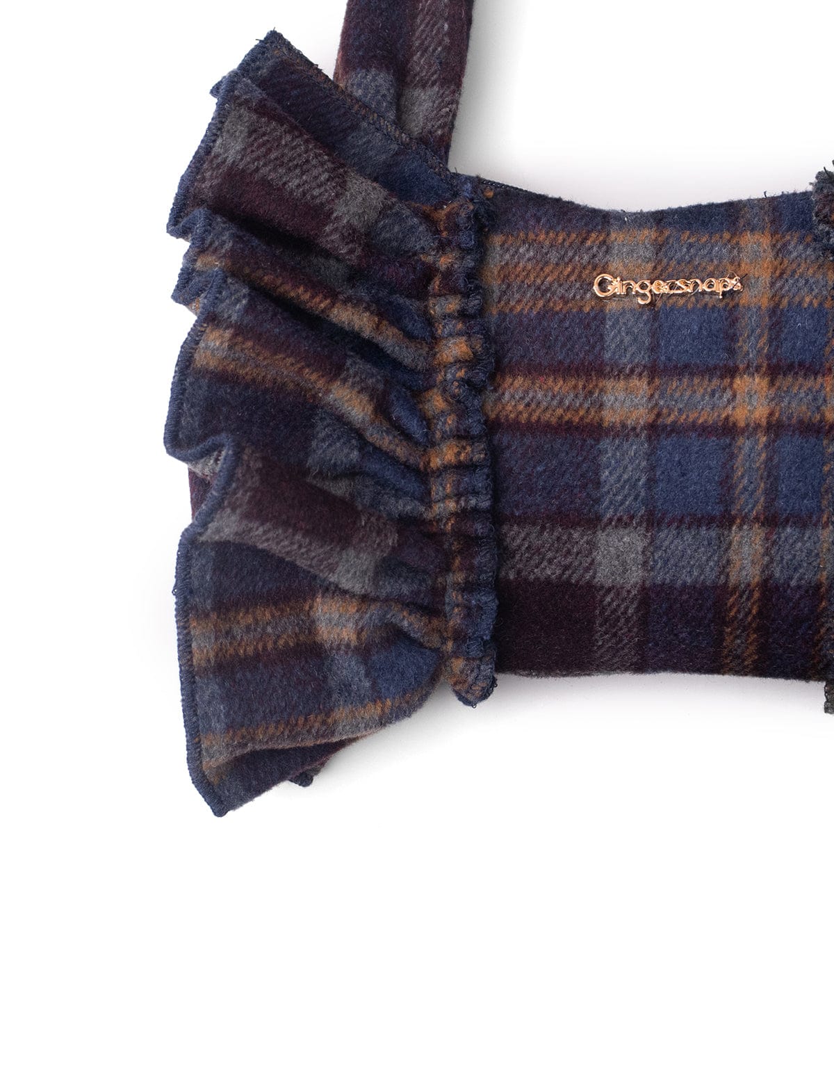 جينجرسنابس حقيبة بناتي كاروهات بكرانيش متعدد الألوان