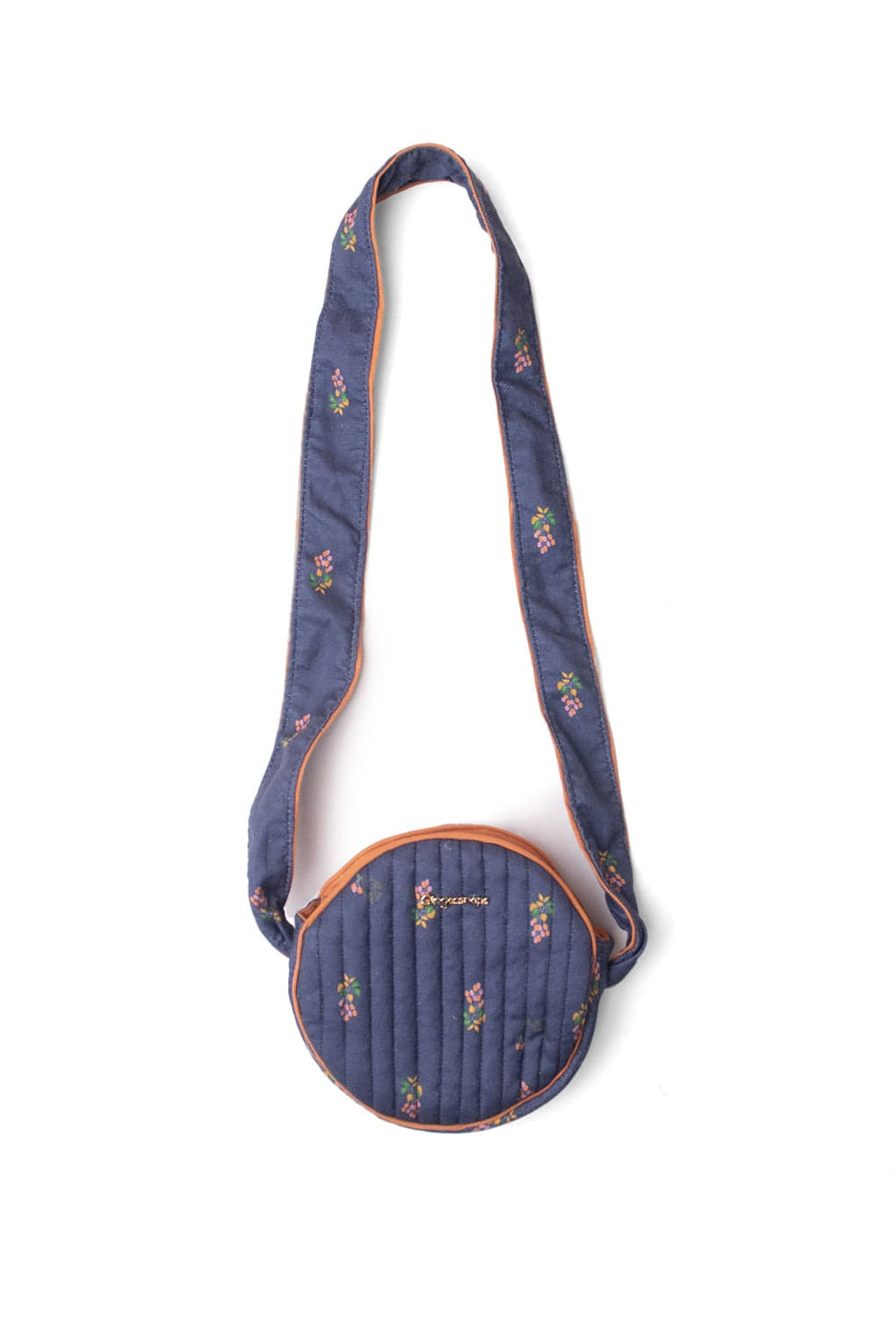 جينجرسنابس شنطة بناتي مبطنة مشجرة أزرق