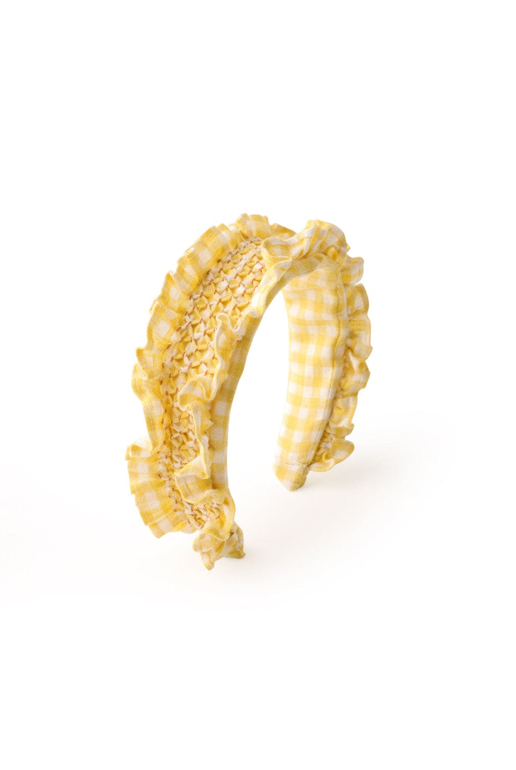 جينجرسنابس طوق شعر كاروهات بناتي أصفر