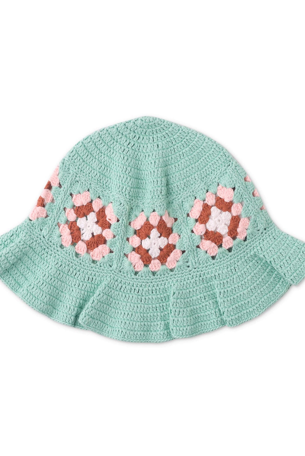 جينجرسنابس قبعة بناتى كروشية