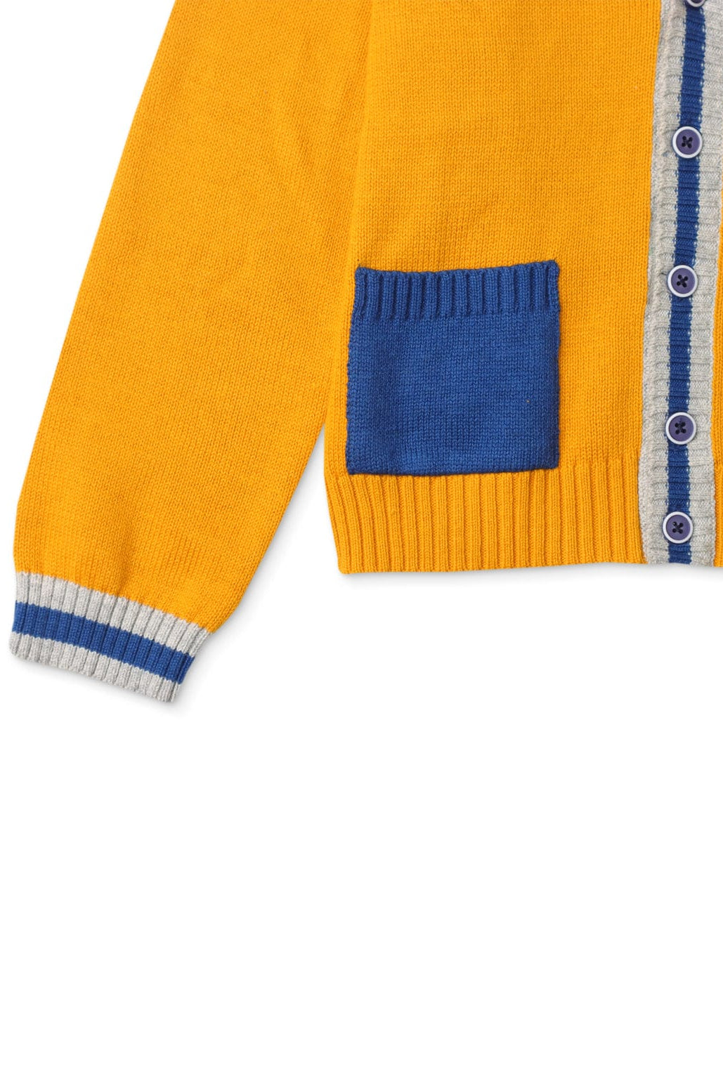 جينجرسنابس كارديجان ولادي منسوج بطبعة نمر أصفر