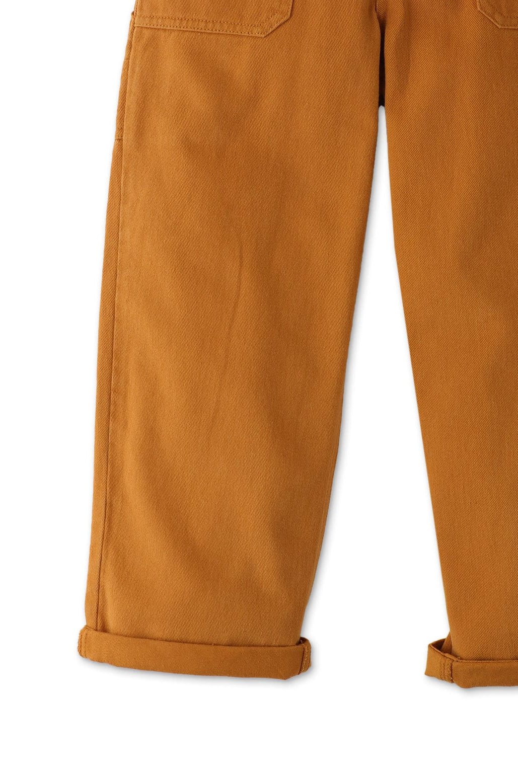 جينجرسنابس بنطال ولادي سادة ببجيوب أمامية بني