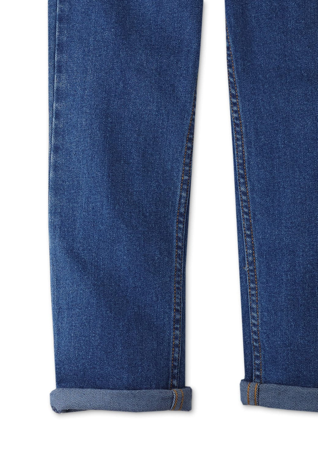 جينجرسنابس بنطال ولادي جينز سادة أزرق