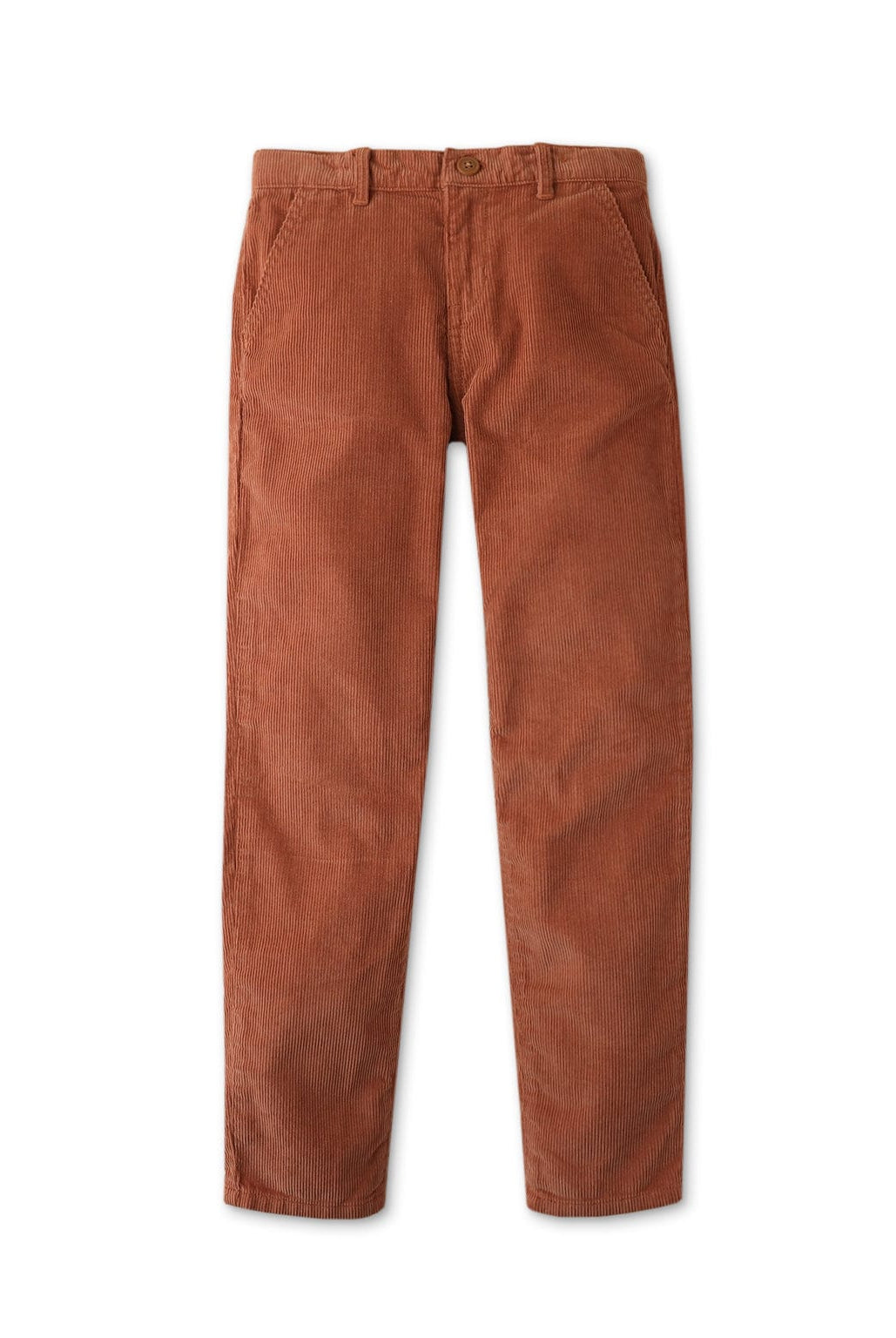 جينجرسنابس بنطال ولادي قطيفة مضلع بني