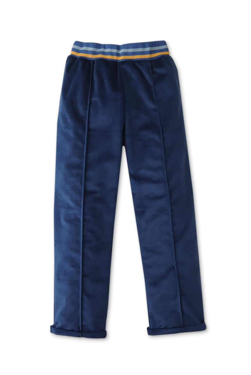 جينجرسنابس بنطال ولادي بخصر مطاطي مخطط أزرق