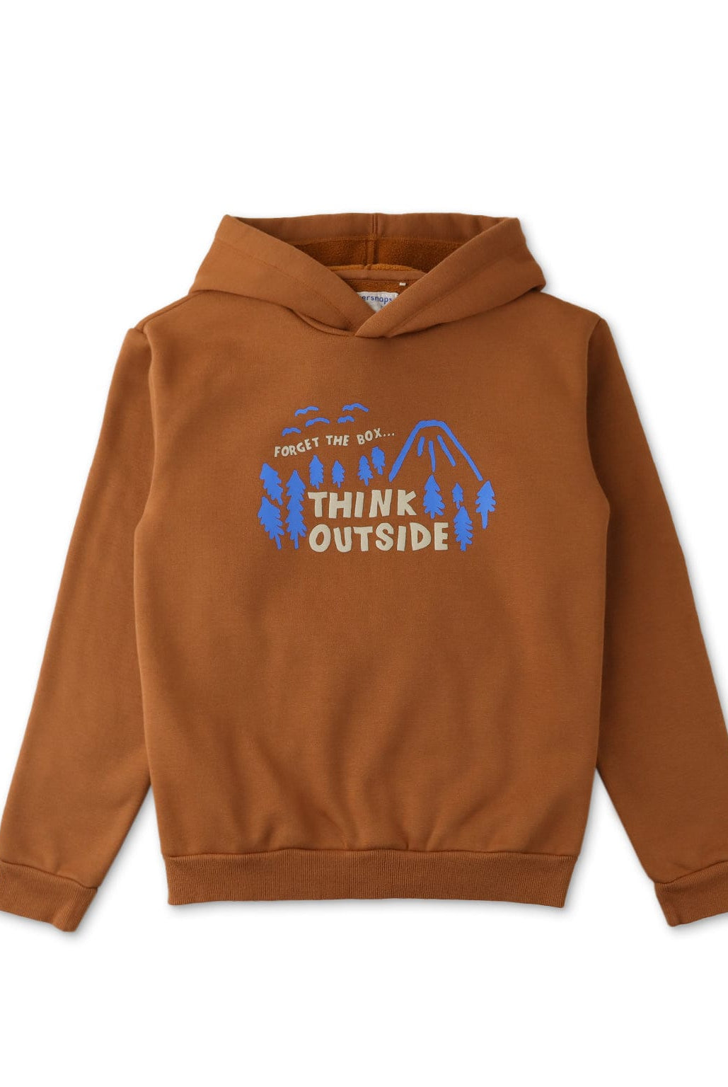 جينجرسنابس هودي ولادي بطبعة على الصدر بني