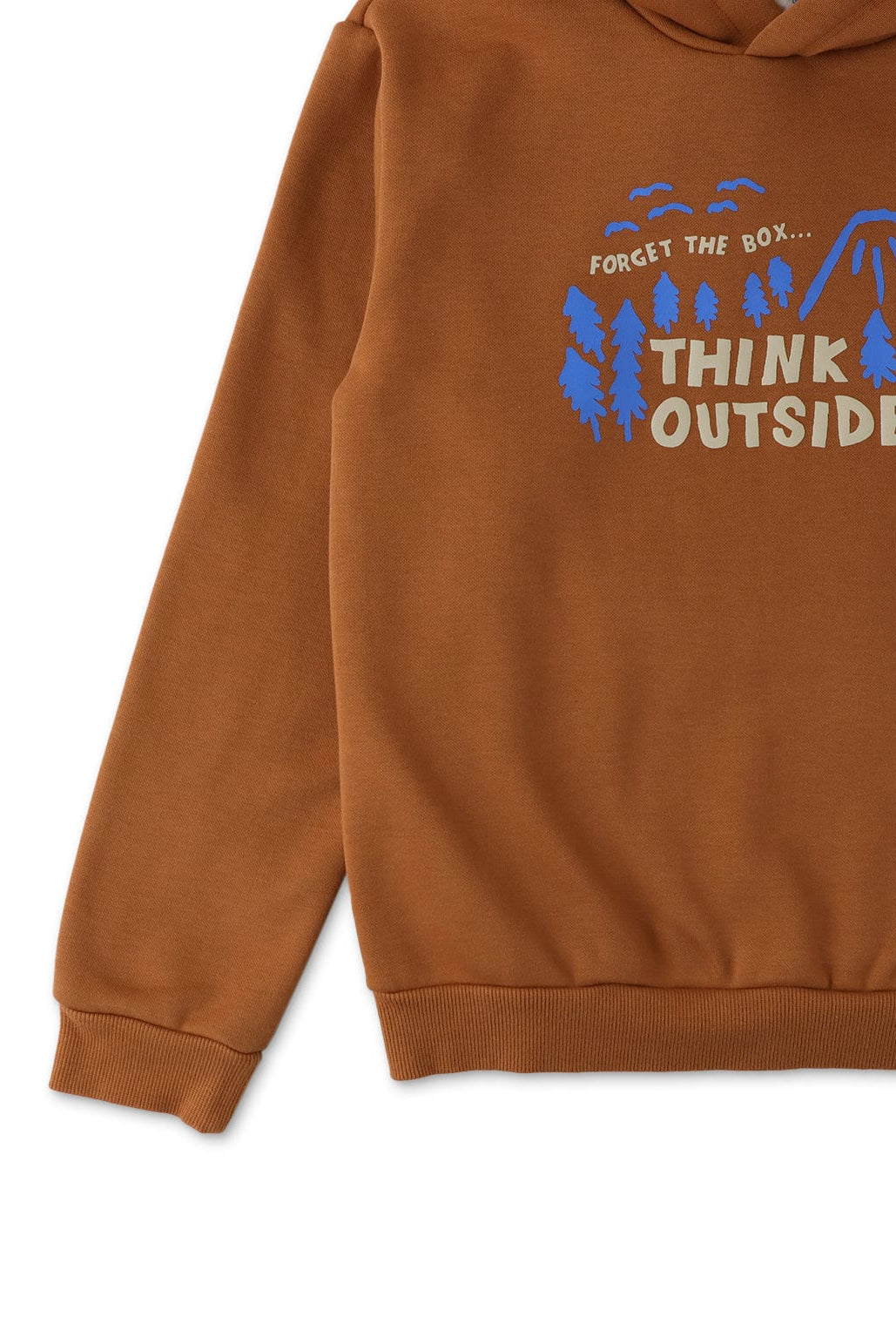 جينجرسنابس هودي ولادي بطبعة على الصدر بني