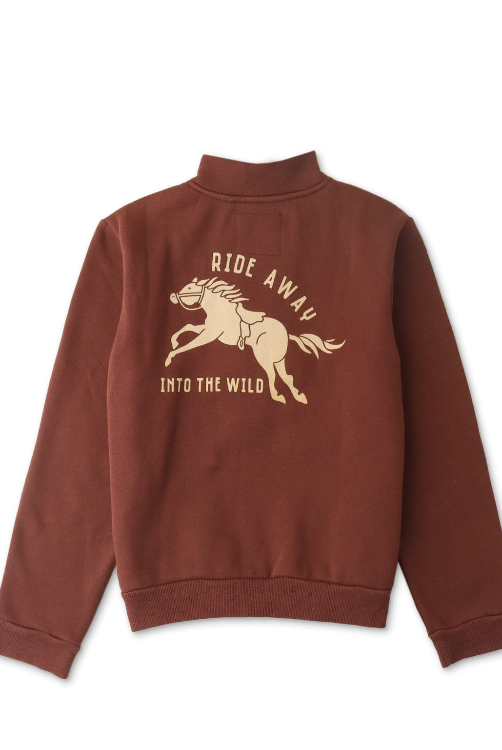 جينجرسنابس سويتشيرت ولادي بطبعة حصان أحمر