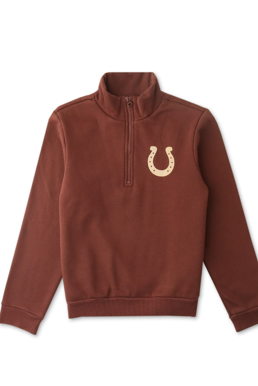 جينجرسنابس سويتشيرت ولادي بطبعة حصان أحمر