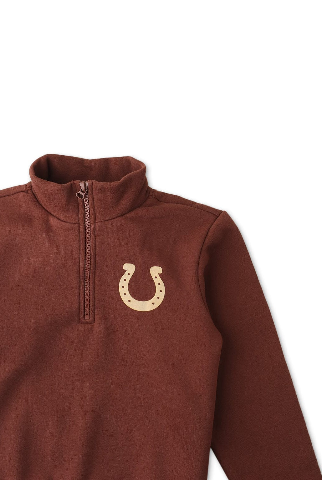 جينجرسنابس سويتشيرت ولادي بطبعة حصان أحمر