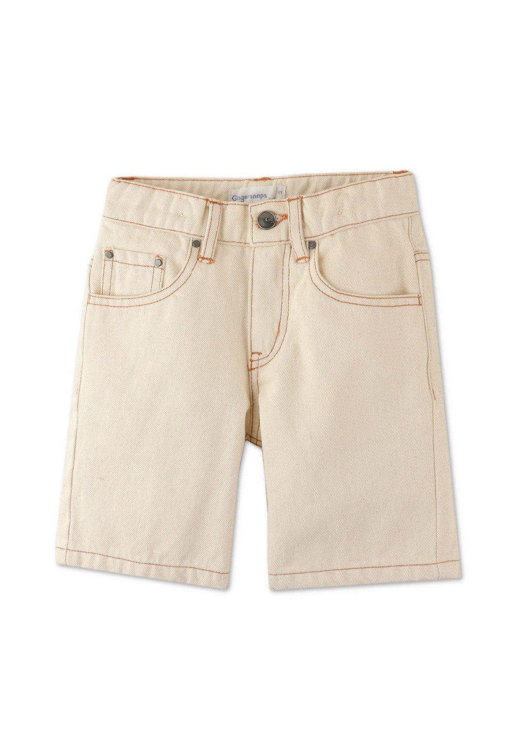 جينجرسنابس شورت سادة بجيوب ولادي أوف وايت