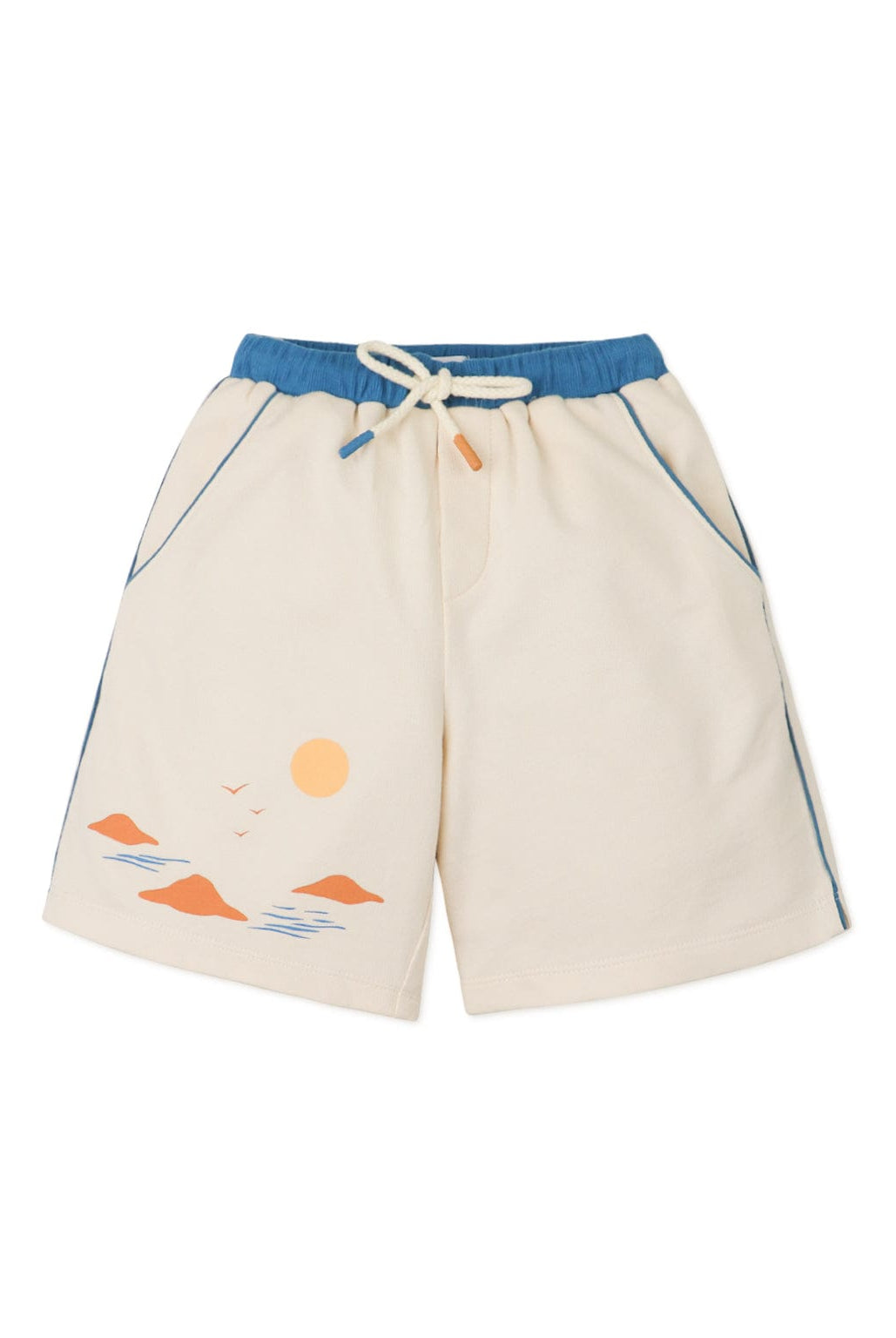 جينجرسنابس شورت ولادي منقوش برباط