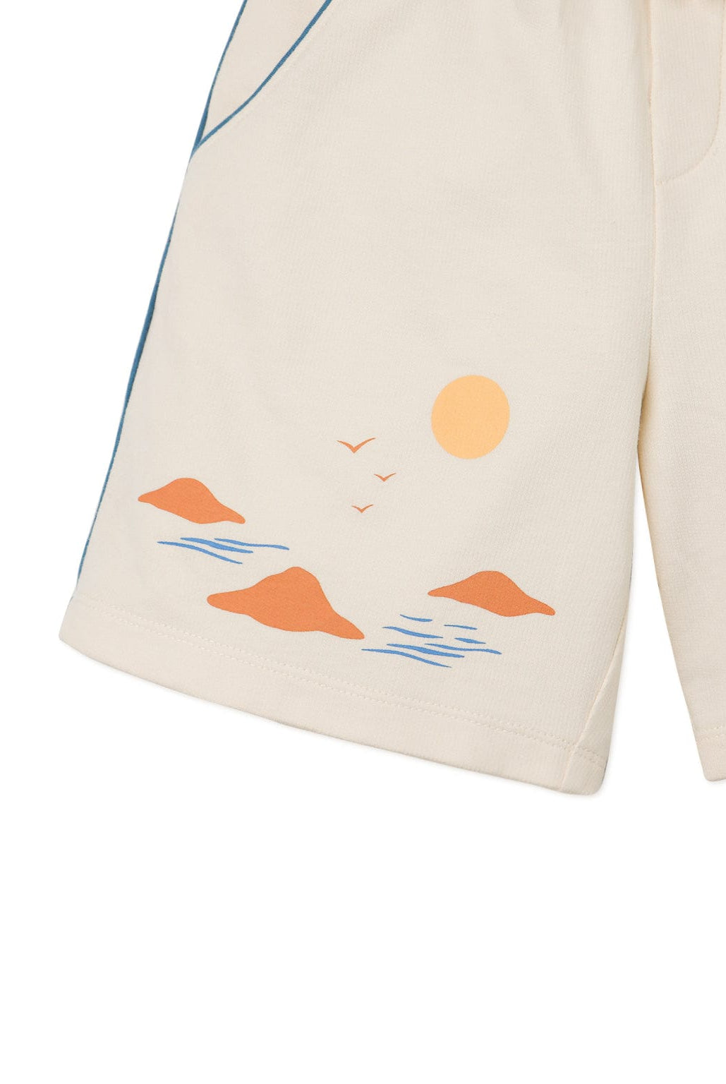 جينجرسنابس شورت ولادي منقوش برباط