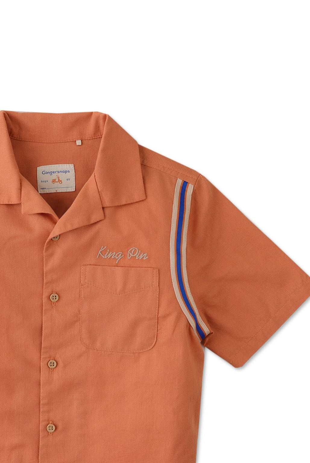 جينجرسنابس قميص نص كم أولادي بني