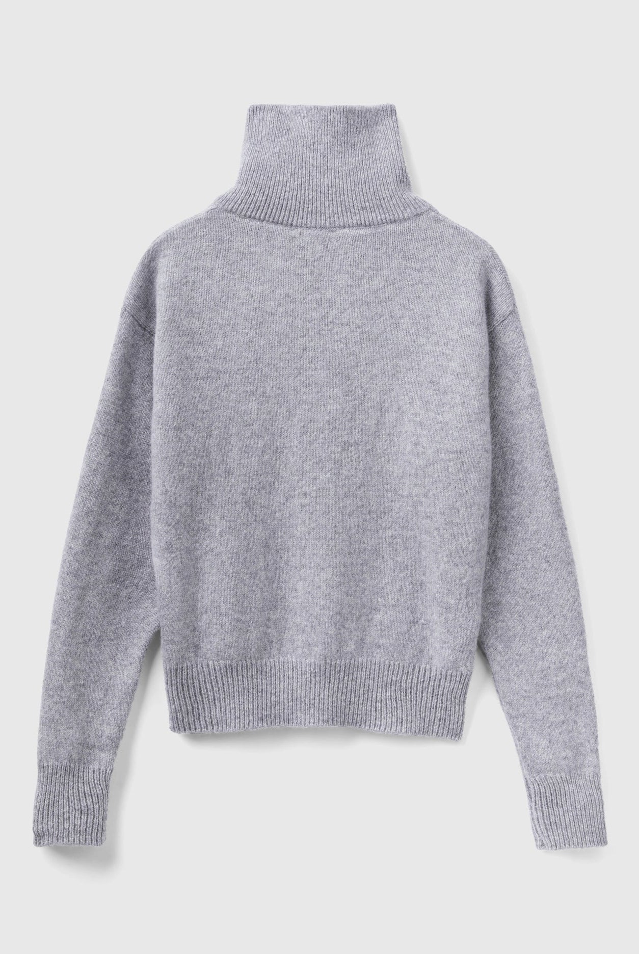 يونايتد كولورز اوف بينيتون بلوفر سادة بسحاب كم طويل نسائي