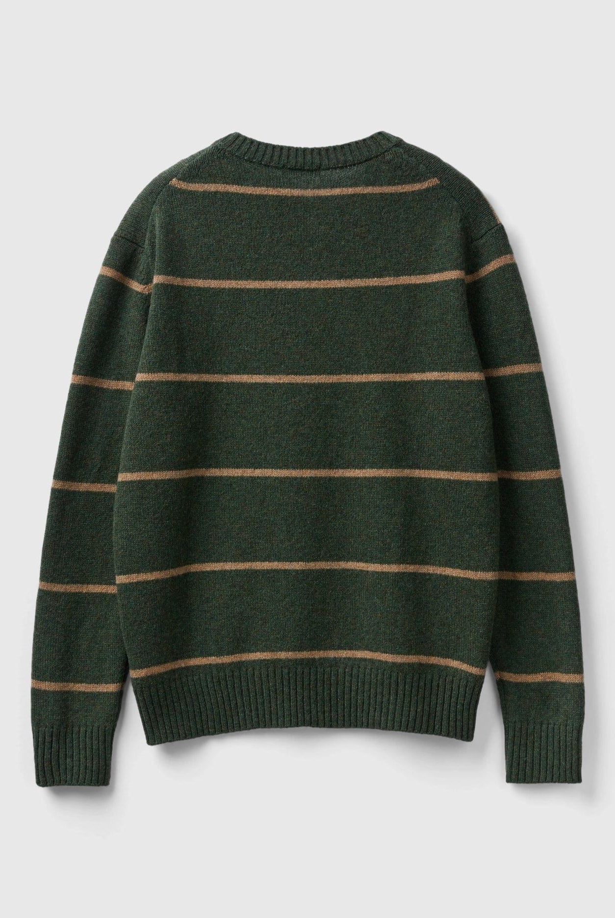 يونايتد كولورز اوف بينيتون بلوفر صوف مخطط بالعرض كم طويل رجالي