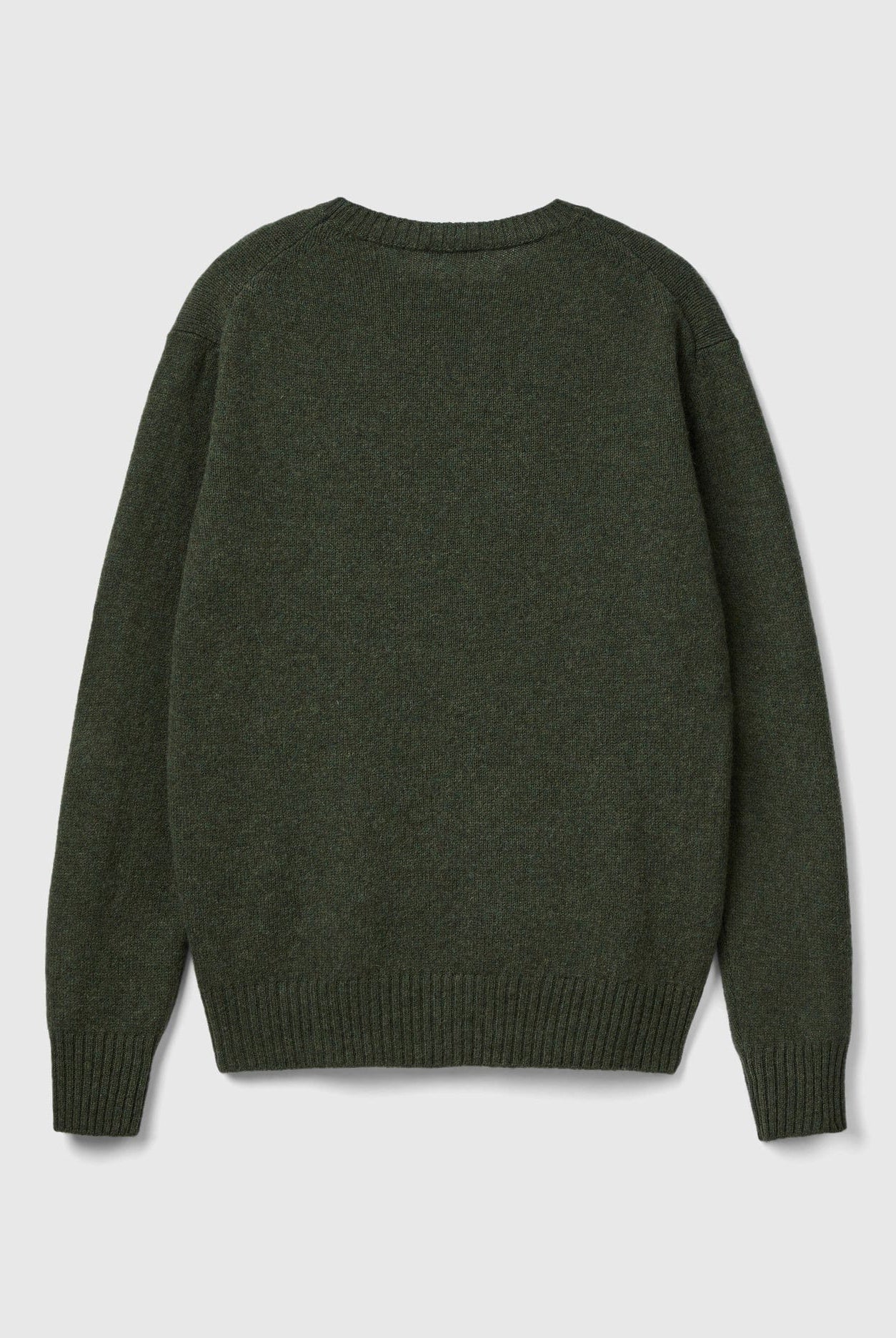 يونايتد كولورز اوف بينيتون بلوفر من صوف كم طويل سادة رجالي