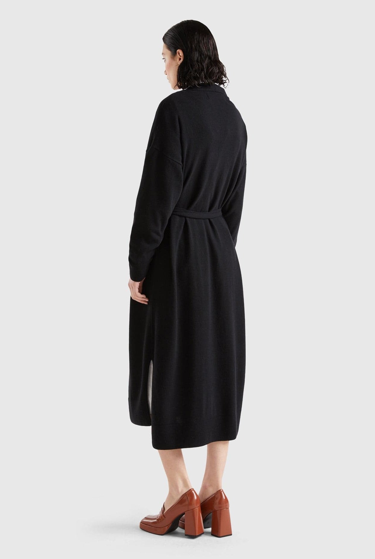 يونايتد كولورز اوف بينيتون كارديجان متوسط الطول مع حزام