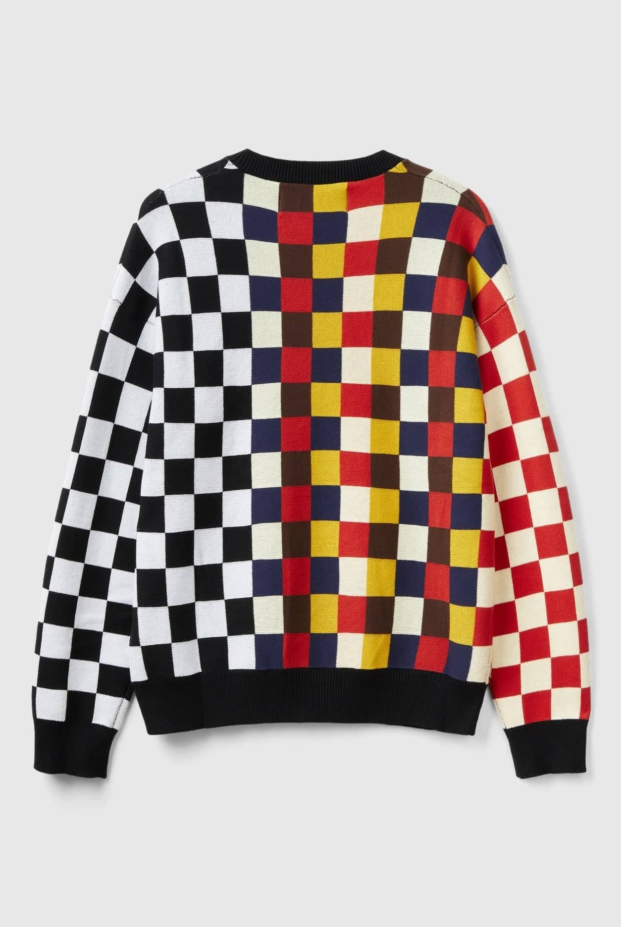 يونايتد كولورز اوف بينيتون بلوفر مقلم بنسبة 100% قطن رجالي