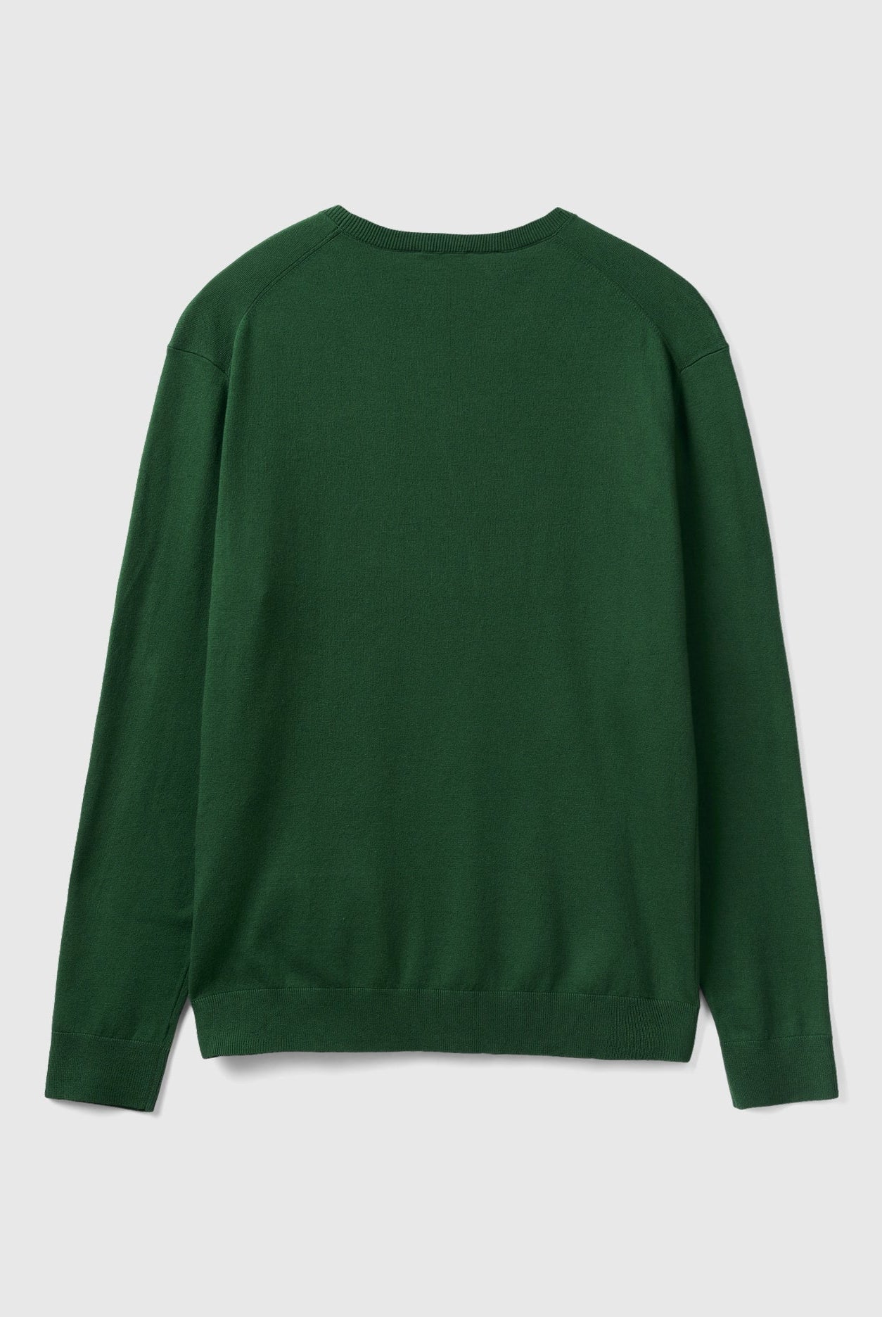 يونايتد كولورز اوف بينيتون بلوفر برقبة دائرية من خليط القطن الخفيف رجالي