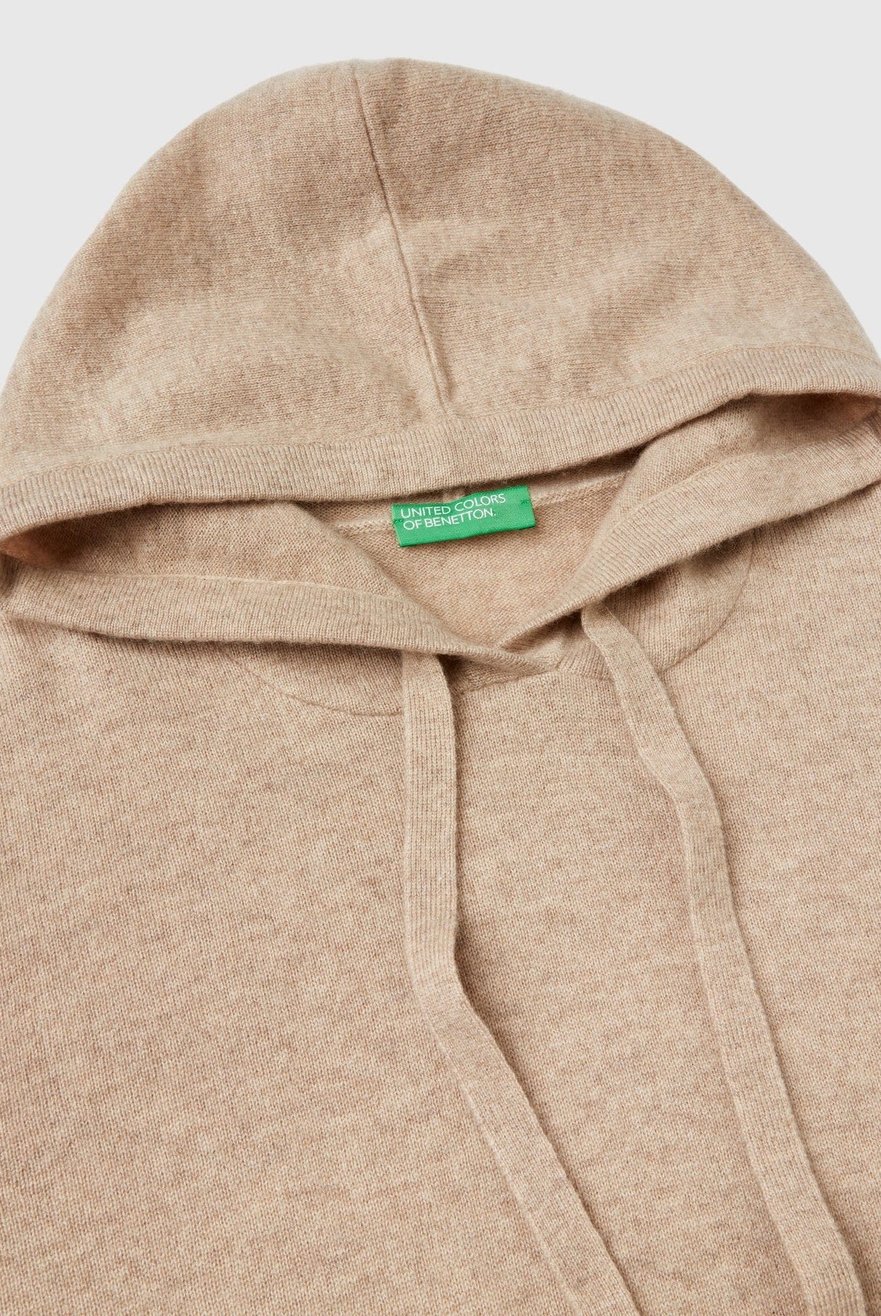 يونايتد كولورز اوف بينيتون سترة رمادية داكنة بغطاء للرأس