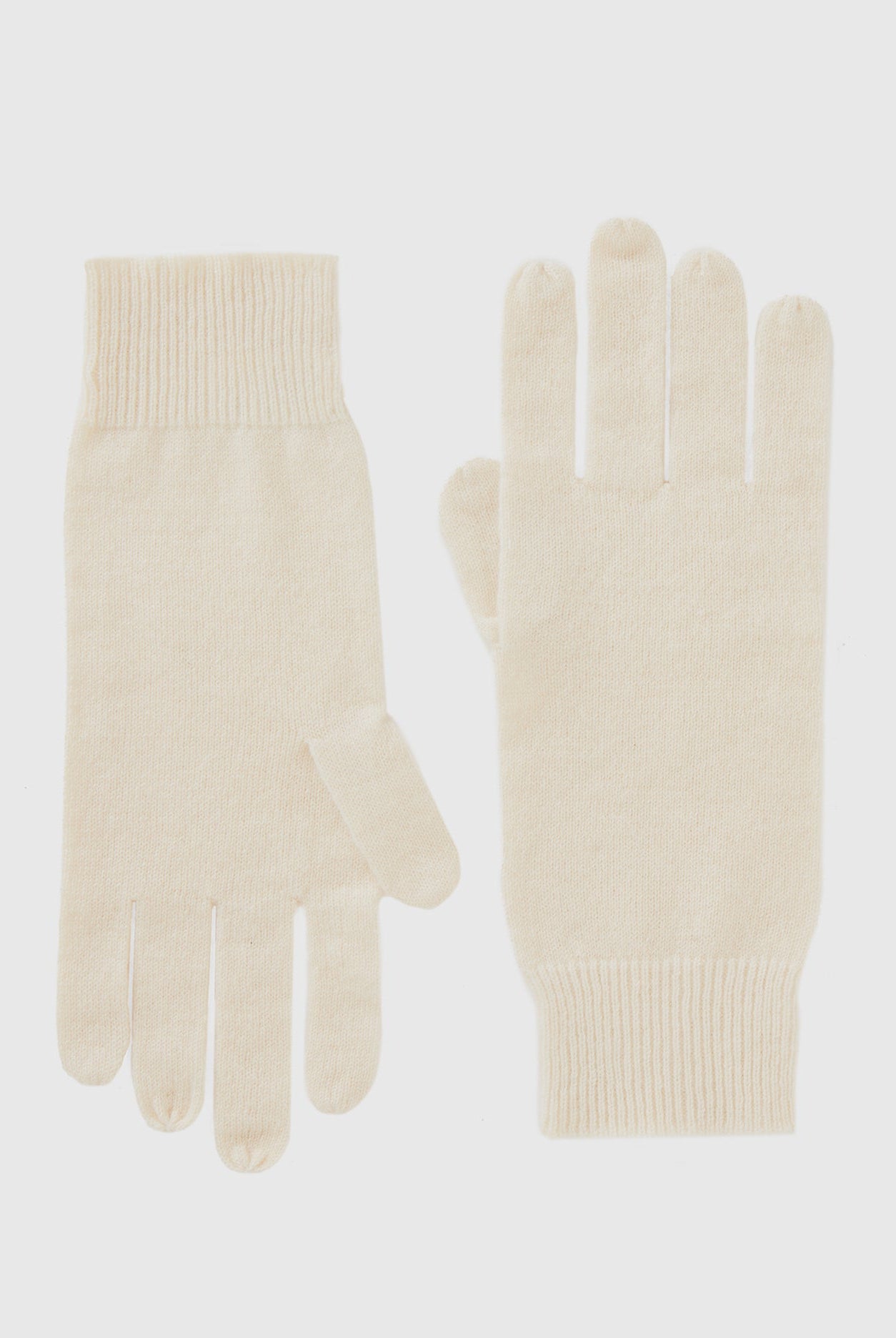 يونايتد كولورز اوف بينيتون قفازات من الكشمير الخالص