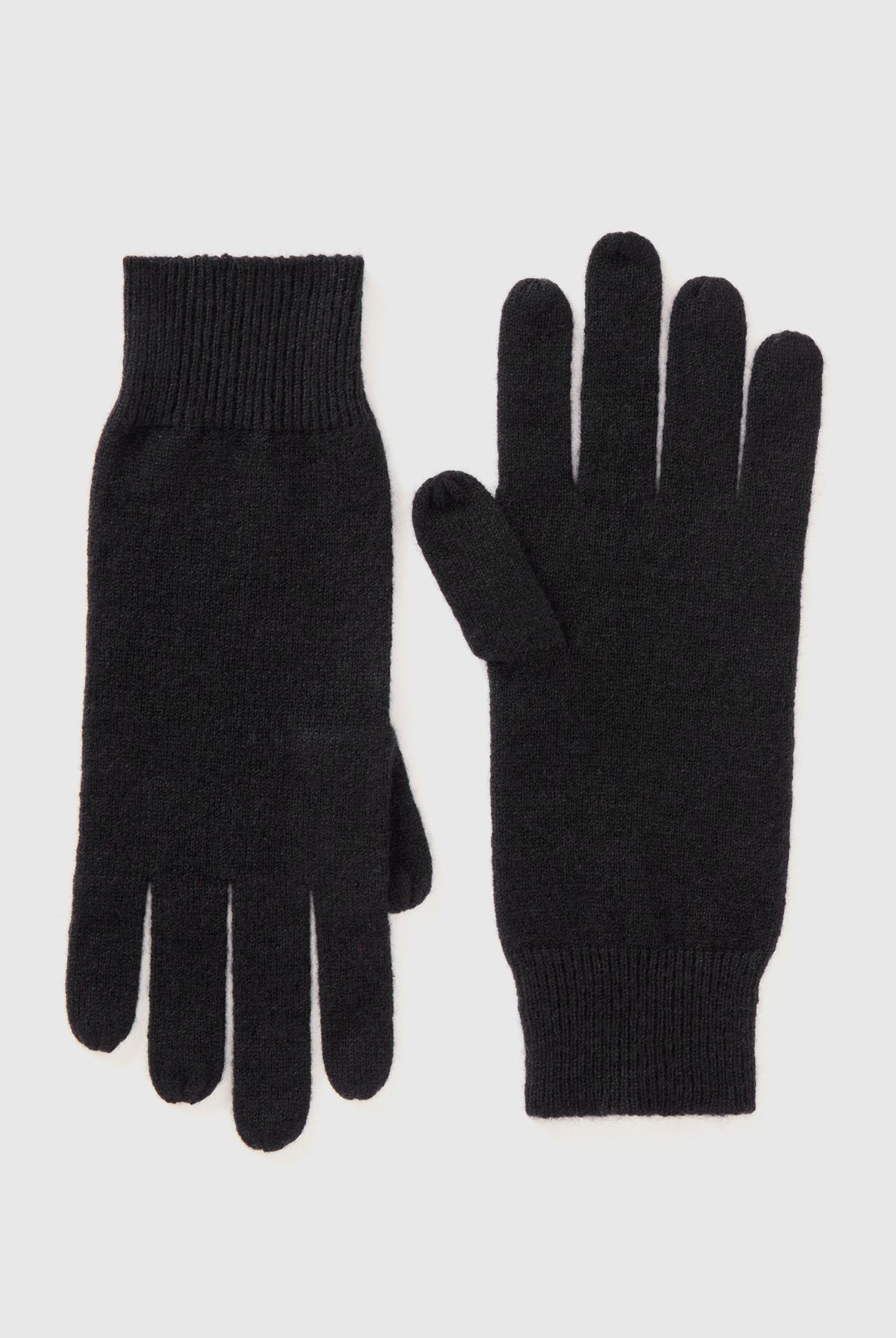 يونايتد كولورز اوف بينيتون قفازات من الكشمير الخالص