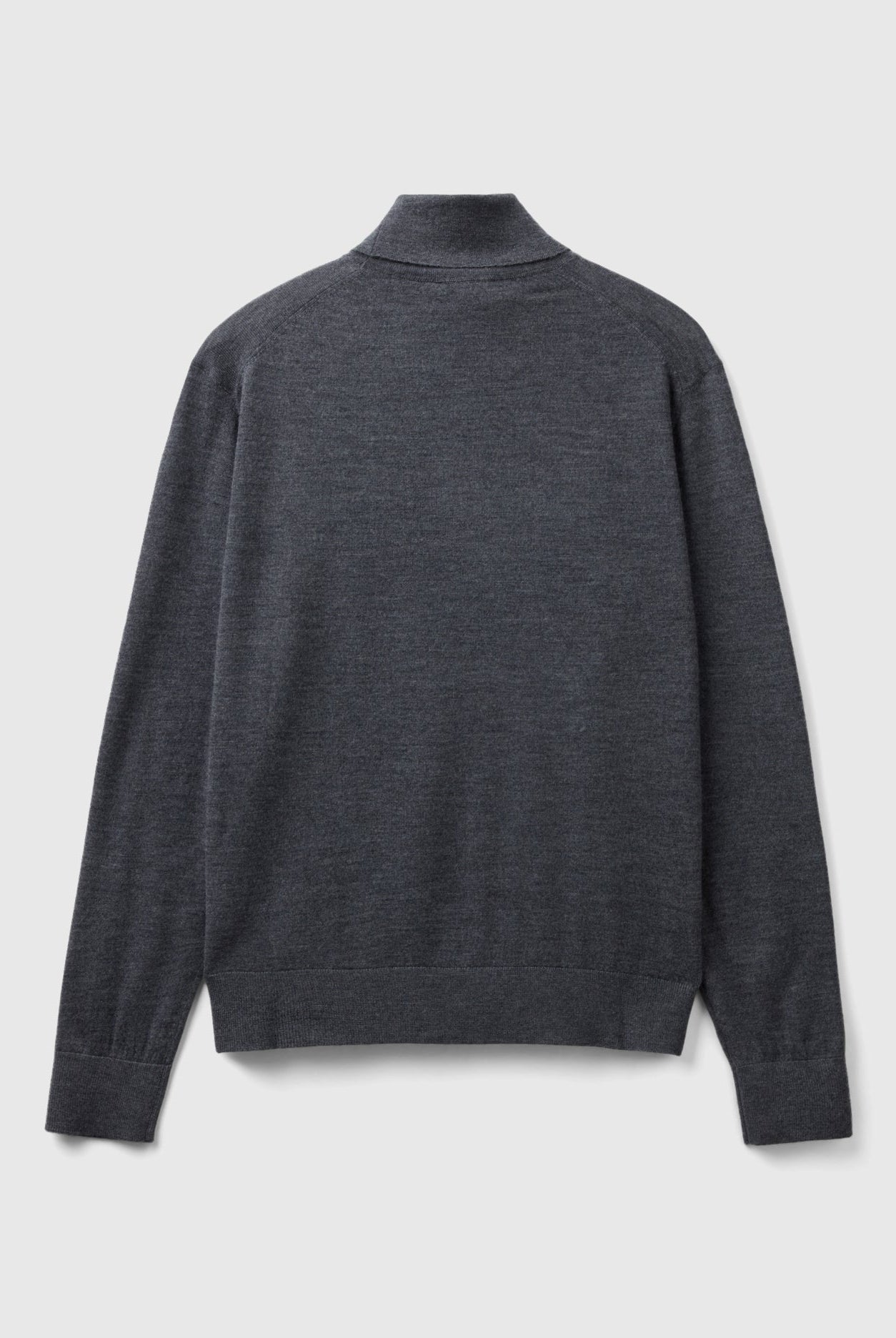 يونايتد كولورز اوف بينيتون بلوفر صوف بياقة عالية كم طويل نسائي