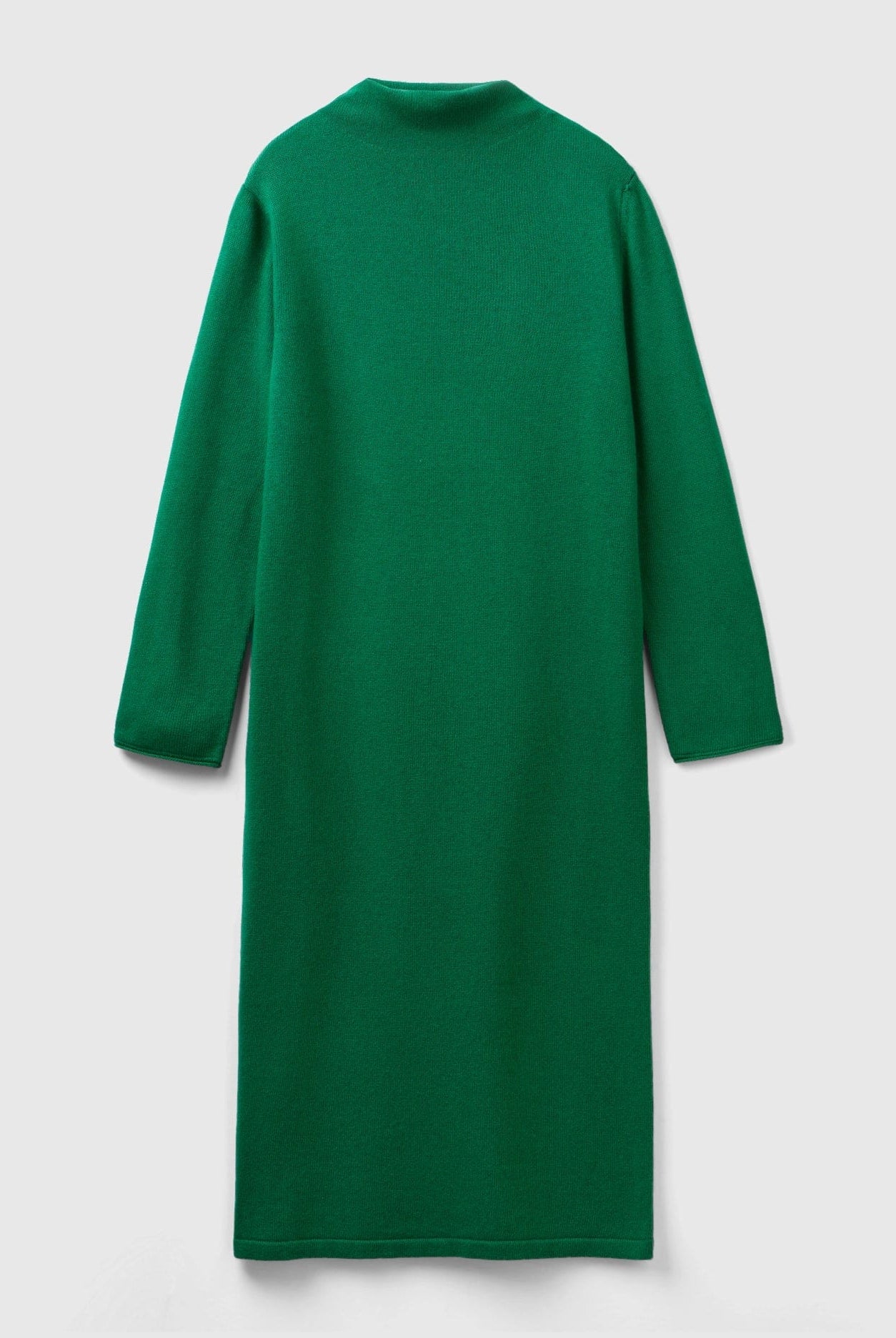 يونايتد كولورز اوف بينيتون فستان ميدي من مزيج الكشمير نسائي