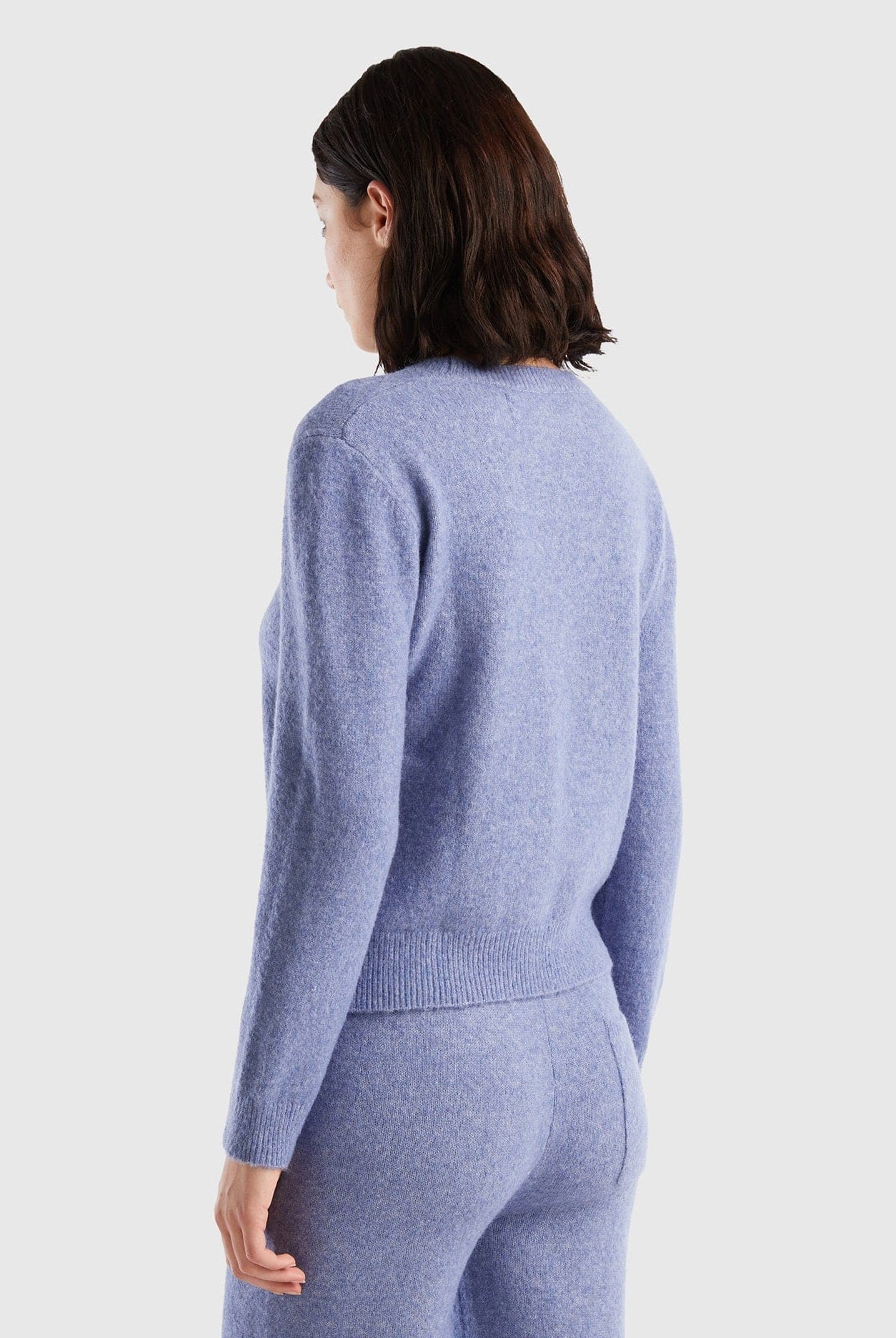 يونايتد كولورز اوف بينيتون كنزة صوف مرتفعة